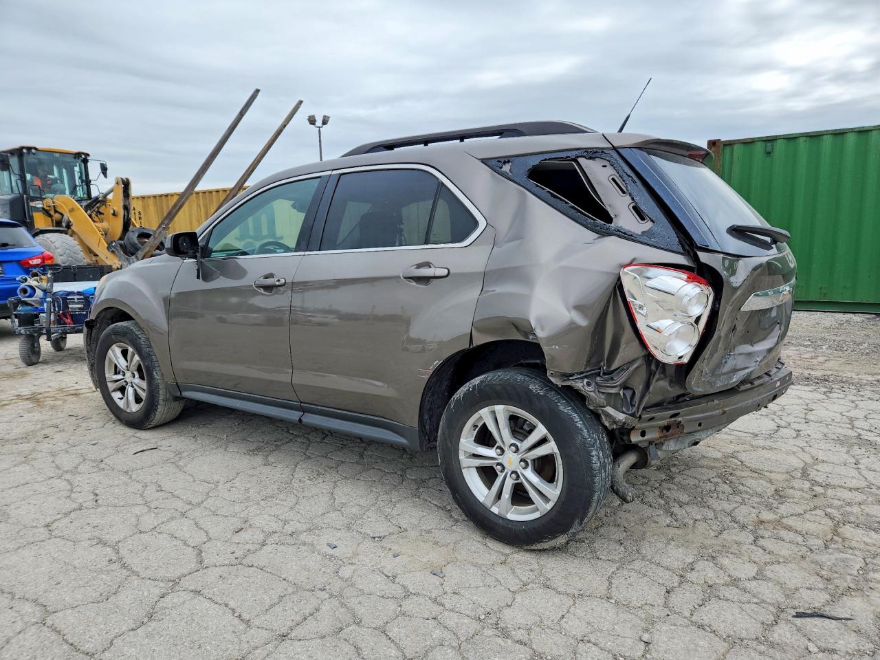 2012 Chevrolet Equinox Lt Gray vin: 2GNALDEK2C6389935