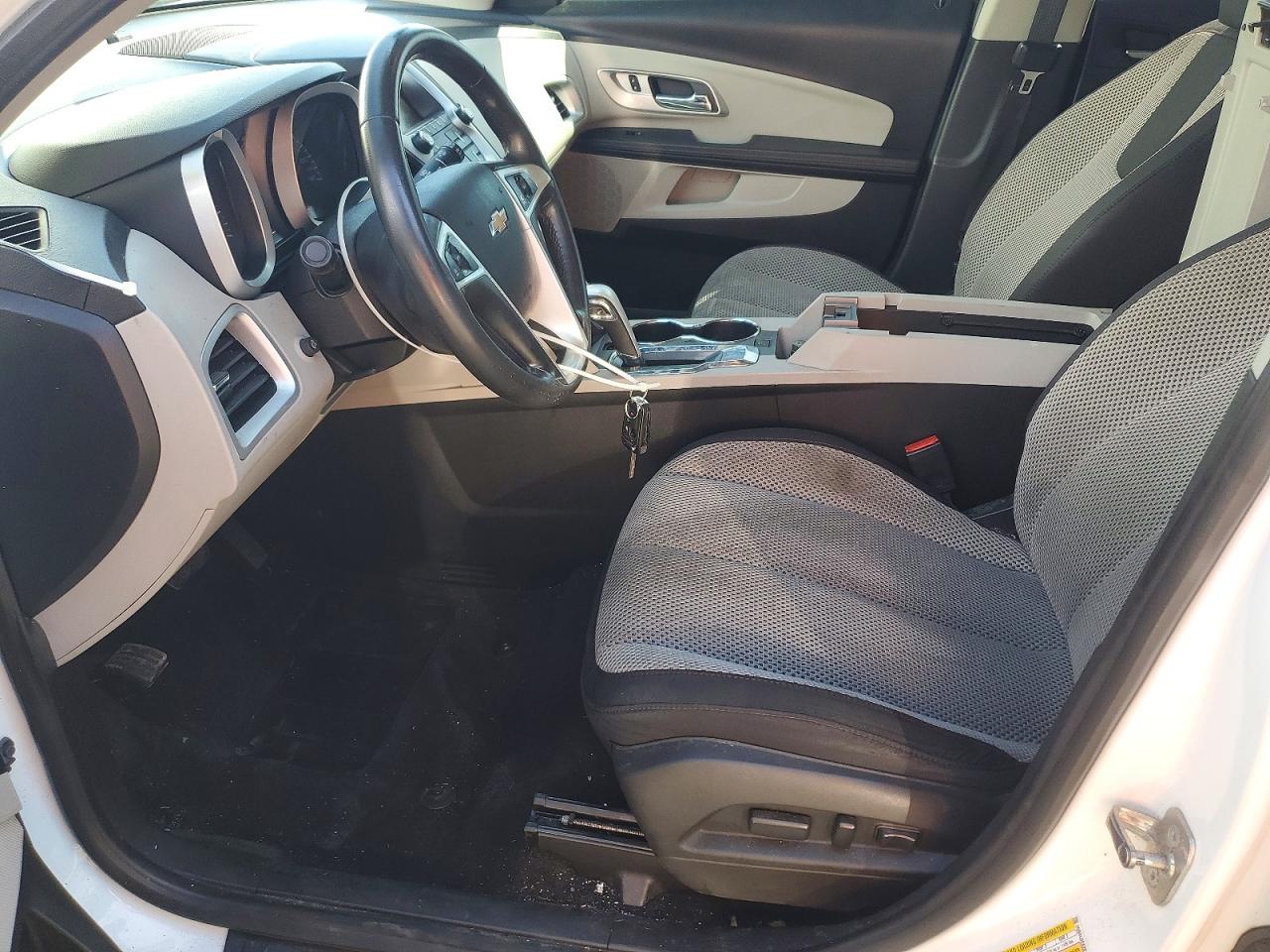 2013 Chevrolet Equinox Lt White vin: 2GNALDEK2D1122146