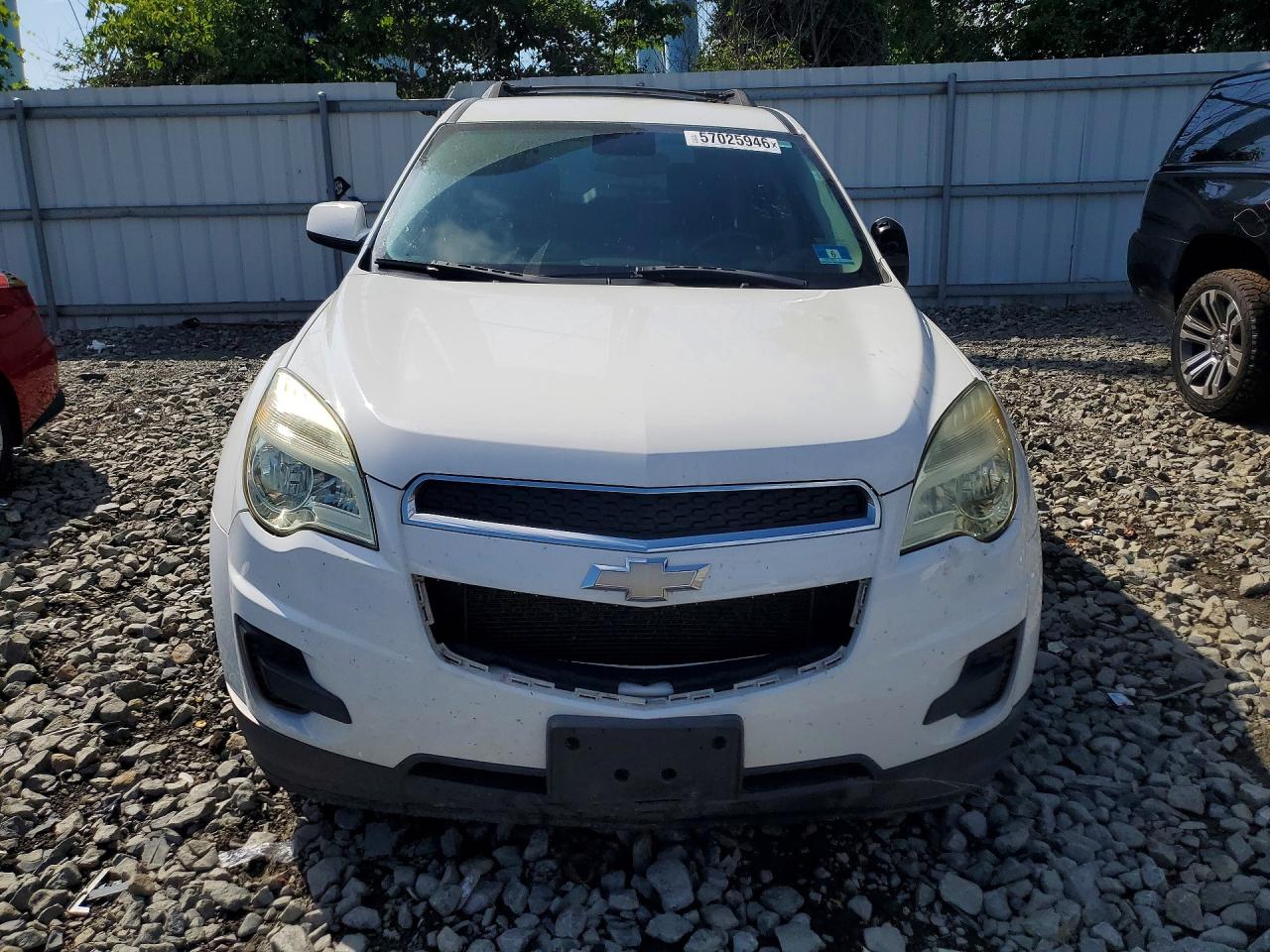2013 Chevrolet Equinox Lt White vin: 2GNALDEK2D1122146