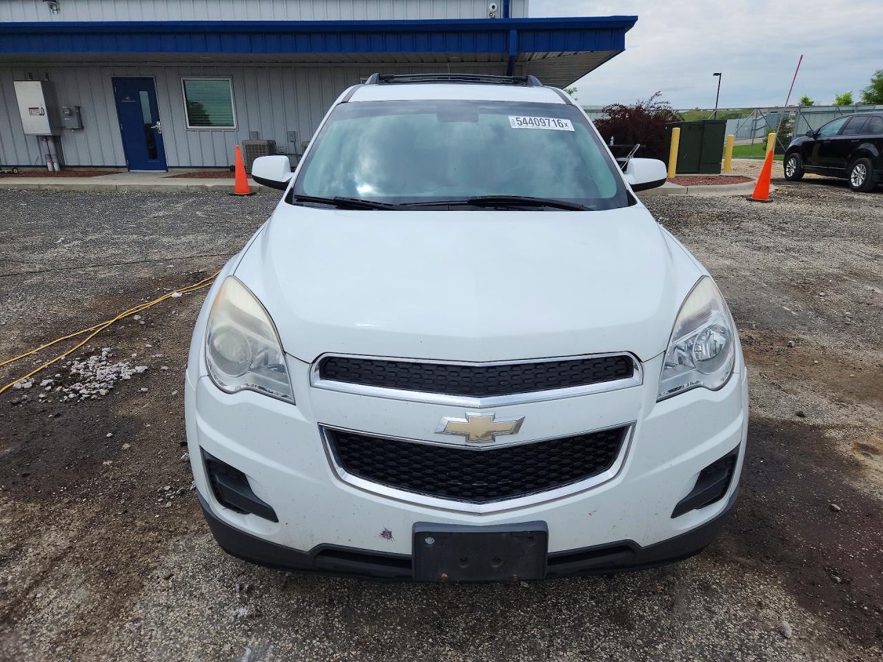 2013 Chevrolet Equinox Lt White vin: 2GNALDEK2D1141165