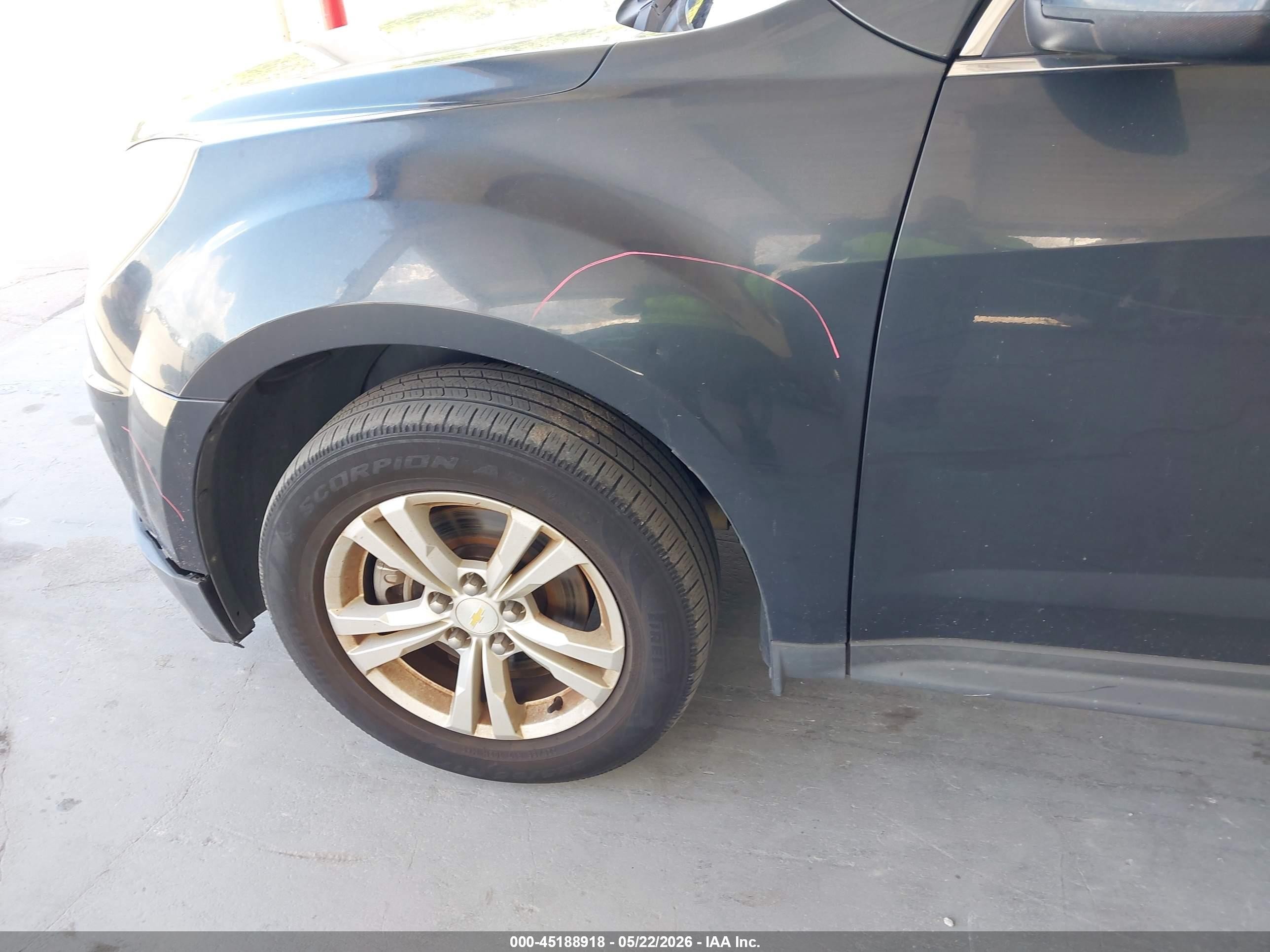 2013 Chevrolet Equinox 1lt Gray vin: 2GNALDEK2D1268790