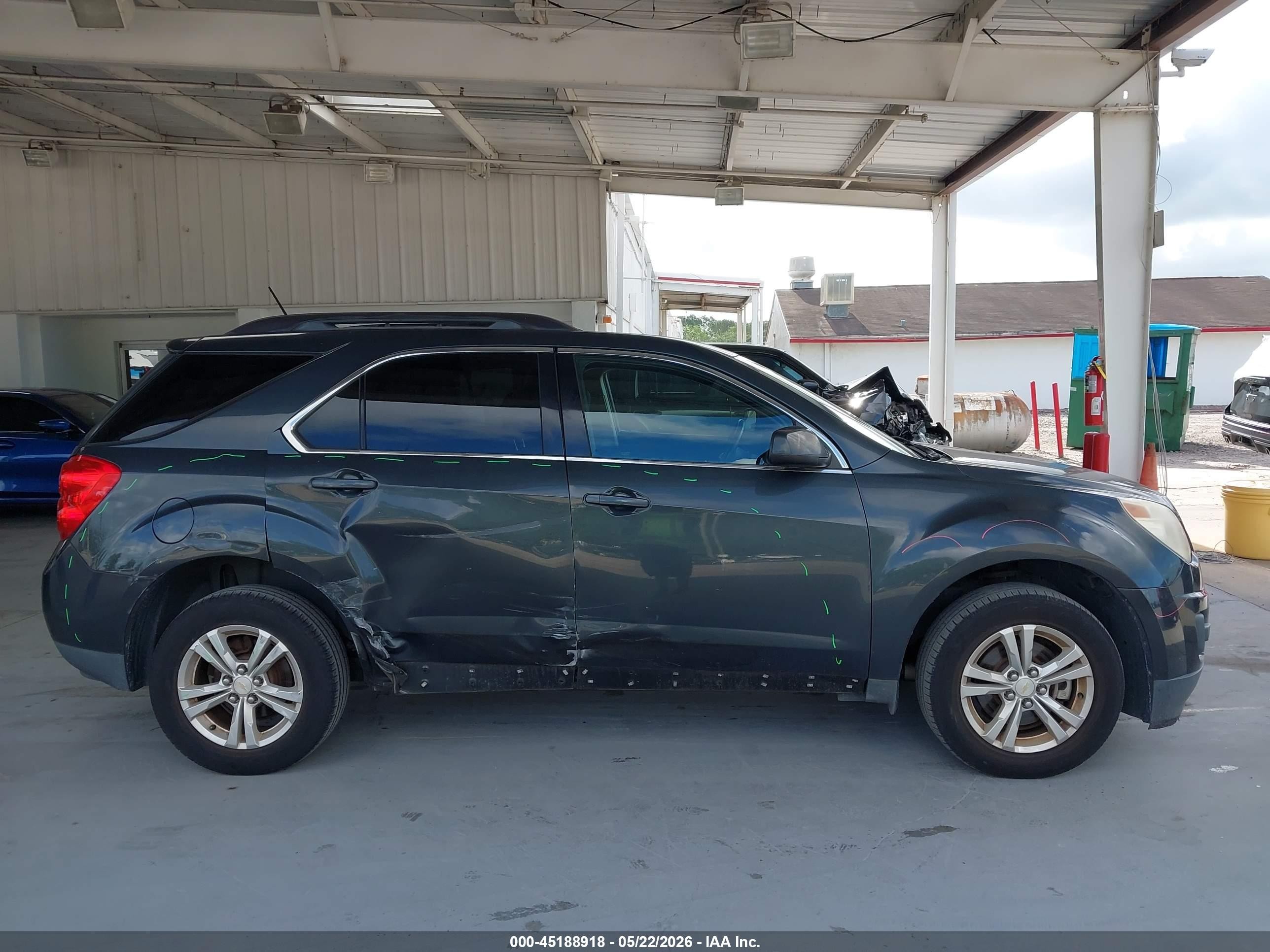 2013 Chevrolet Equinox 1lt Gray vin: 2GNALDEK2D1268790