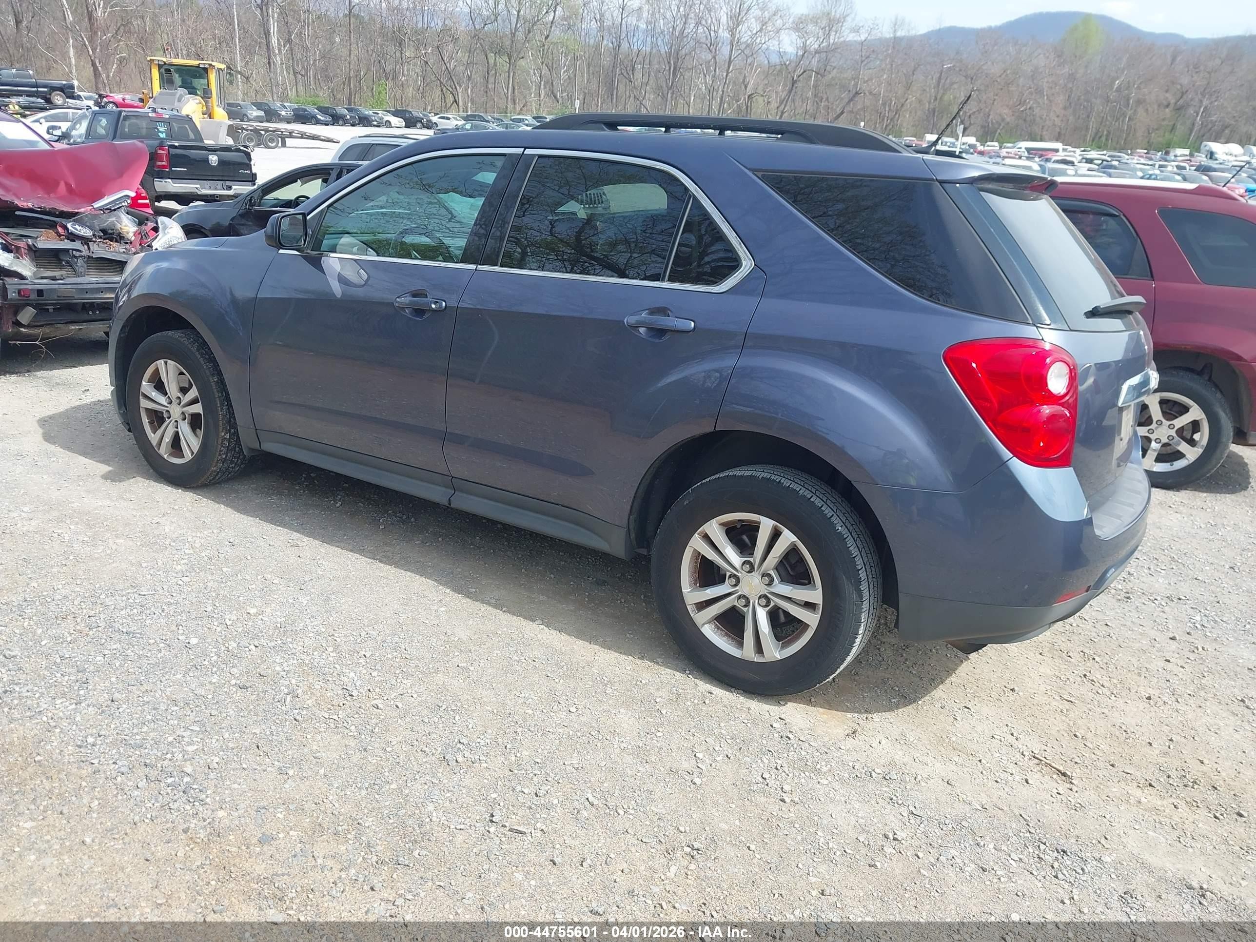 2013 Chevrolet Equinox 1lt Blue vin: 2GNALDEK2D6165694