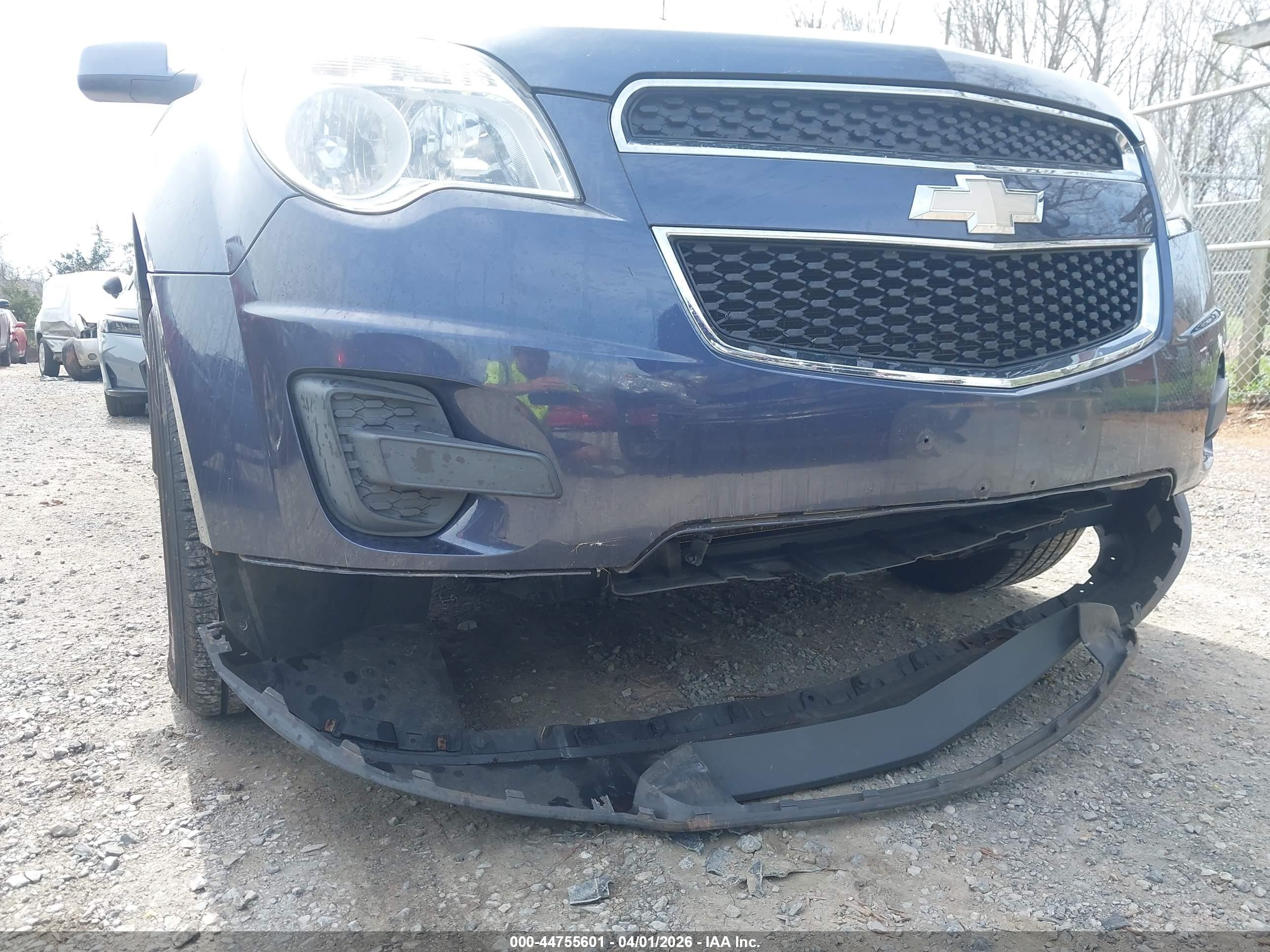 2013 Chevrolet Equinox 1lt Blue vin: 2GNALDEK2D6165694