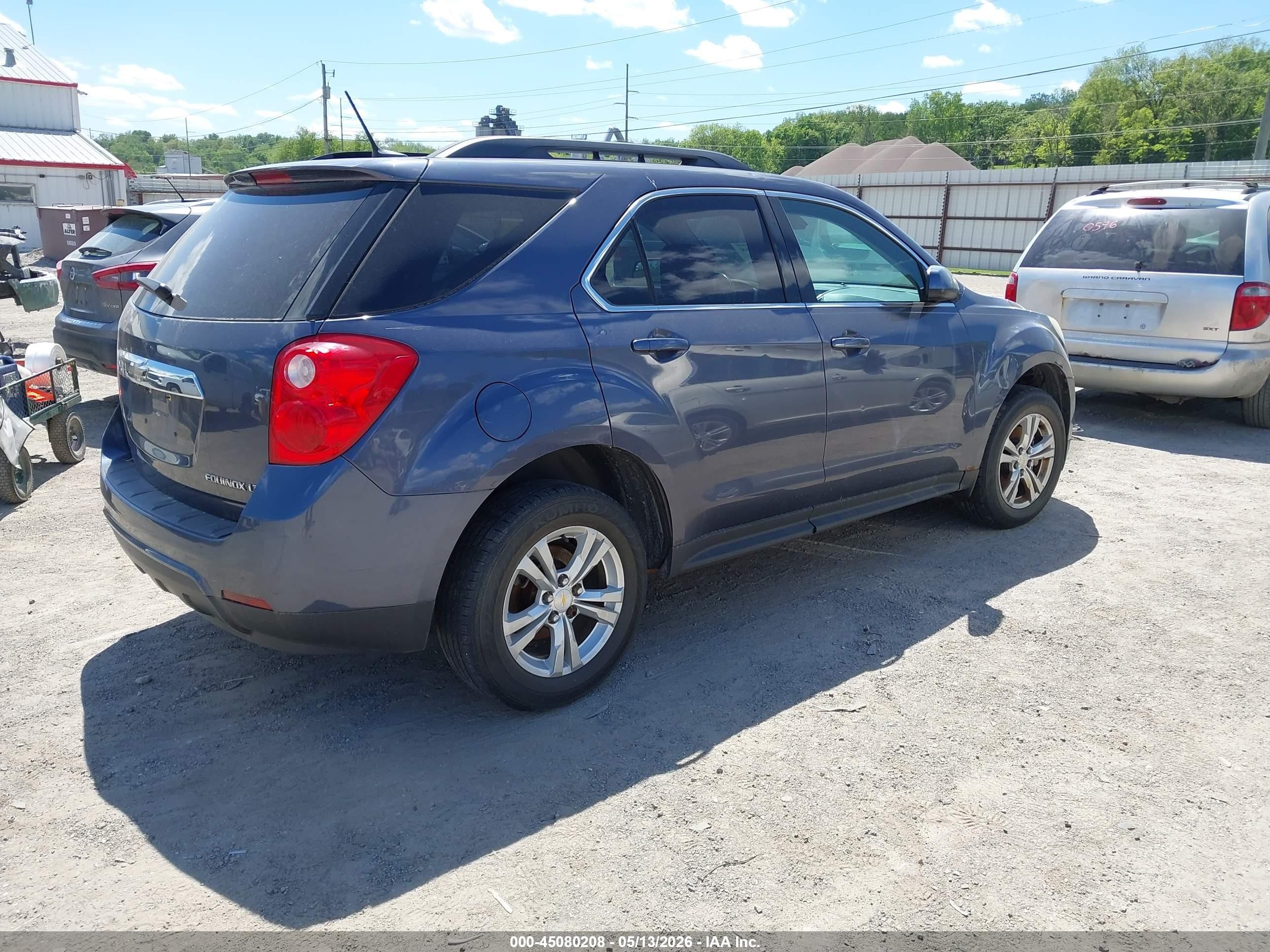2013 Chevrolet Equinox 1lt Dark Blue vin: 2GNALDEK2D6227367