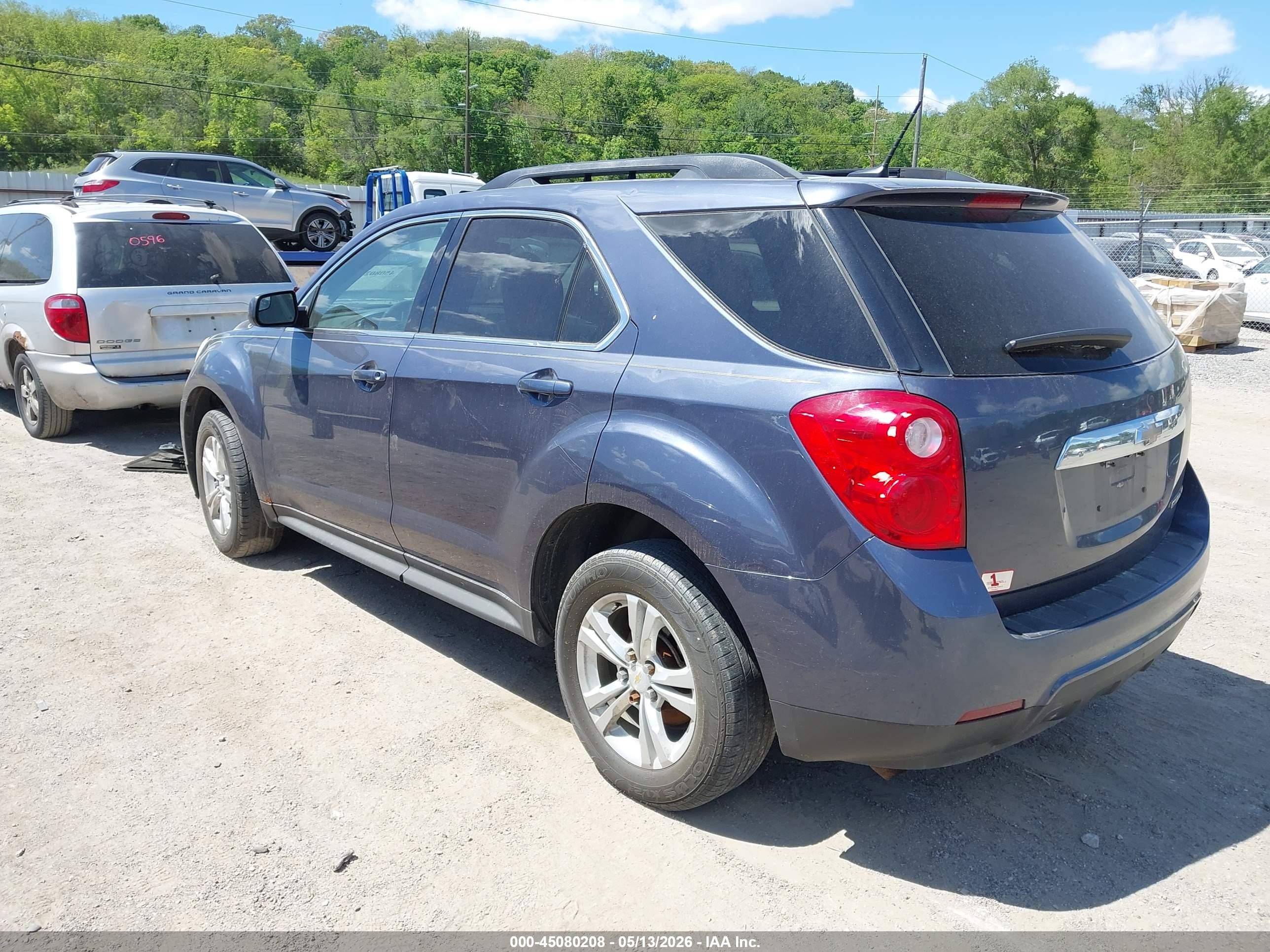 2013 Chevrolet Equinox 1lt Dark Blue vin: 2GNALDEK2D6227367