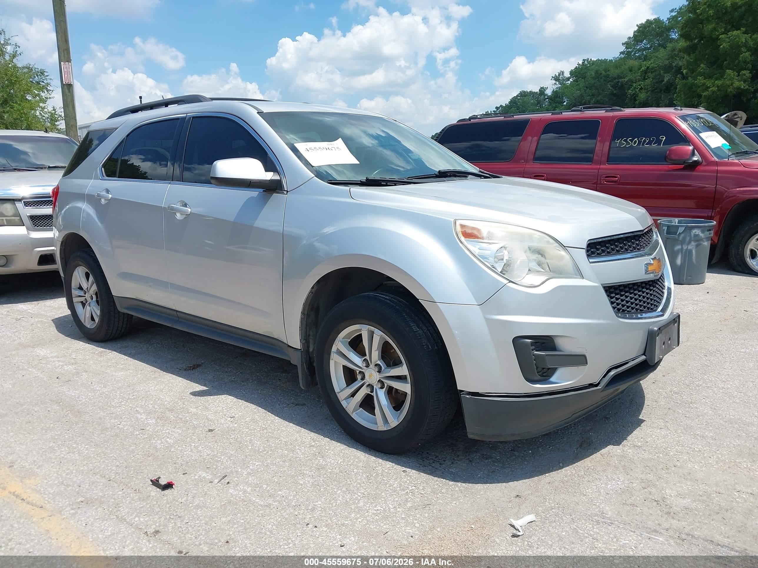2013 Chevrolet Equinox 1lt Silver vin: 2GNALDEK2D6234979