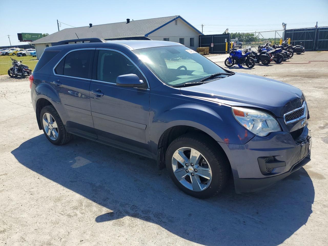 2013 Chevrolet Equinox Lt Blue vin: 2GNALDEK2D6258912