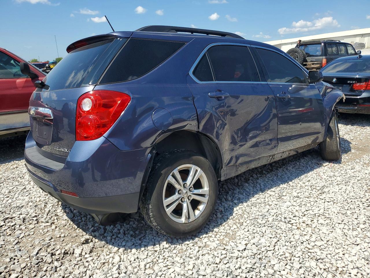 2013 Chevrolet Equinox Lt Синий vin: 2GNALDEK2D6264712