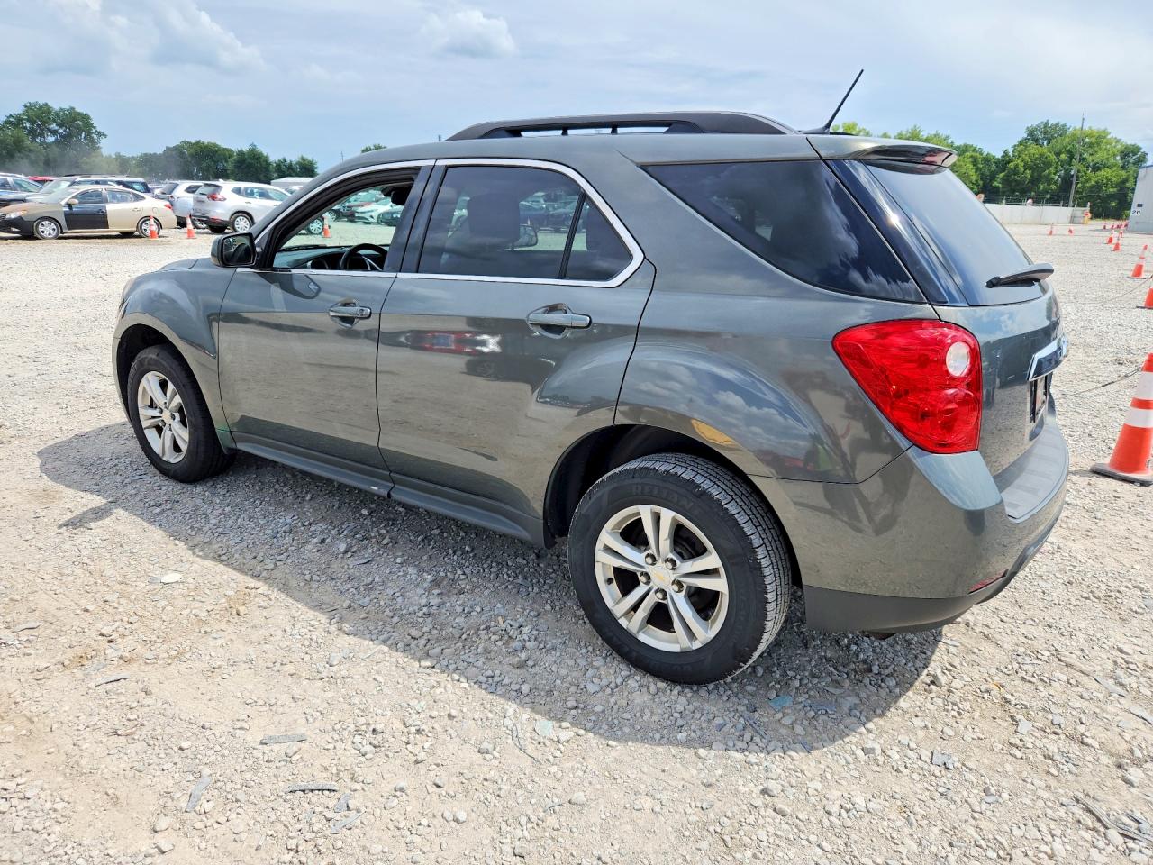 2013 Chevrolet Equinox Lt Gray vin: 2GNALDEK2D6285060