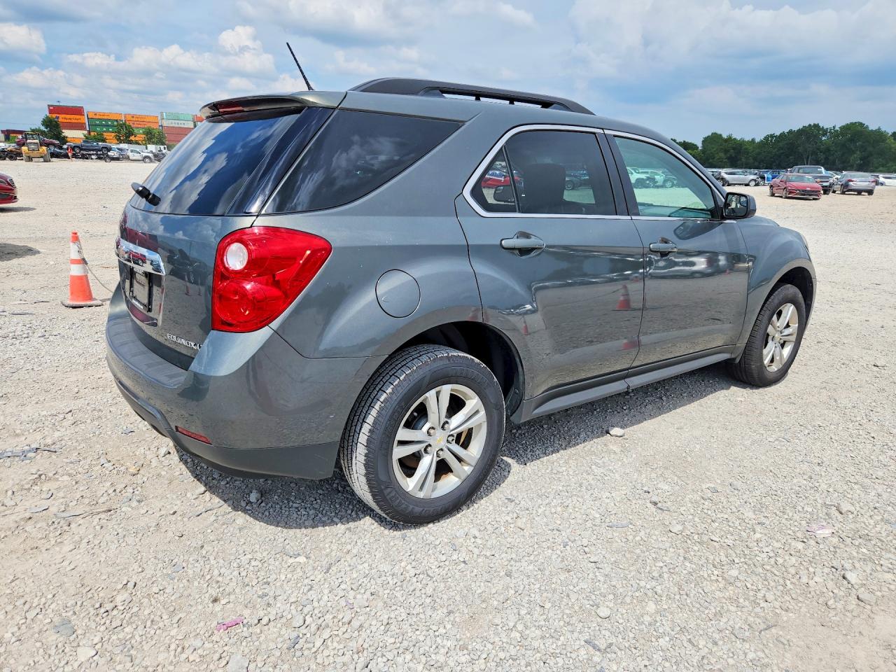 2013 Chevrolet Equinox Lt Gray vin: 2GNALDEK2D6285060