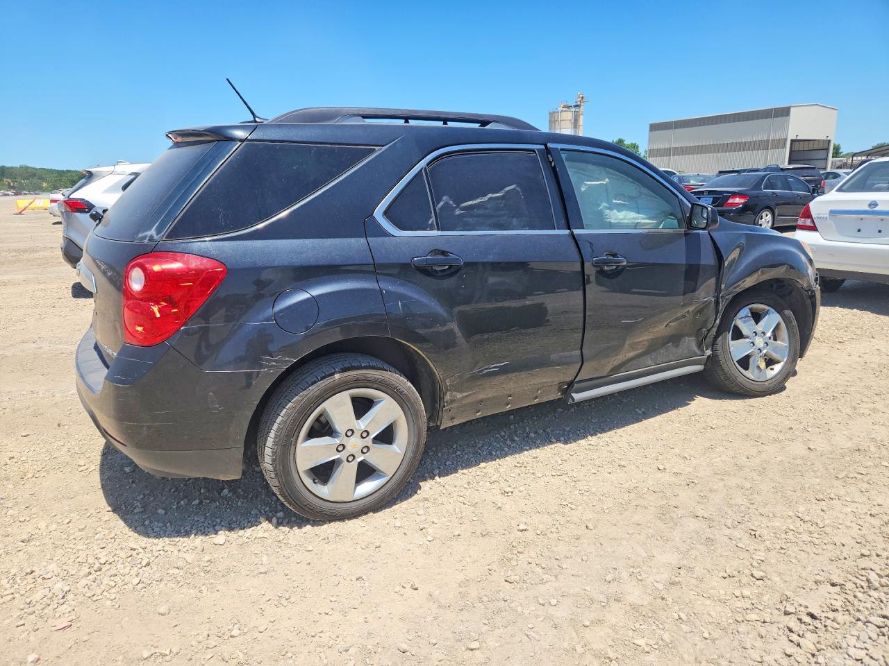 2013 Chevrolet Equinox Lt Gray vin: 2GNALDEK2D6311673
