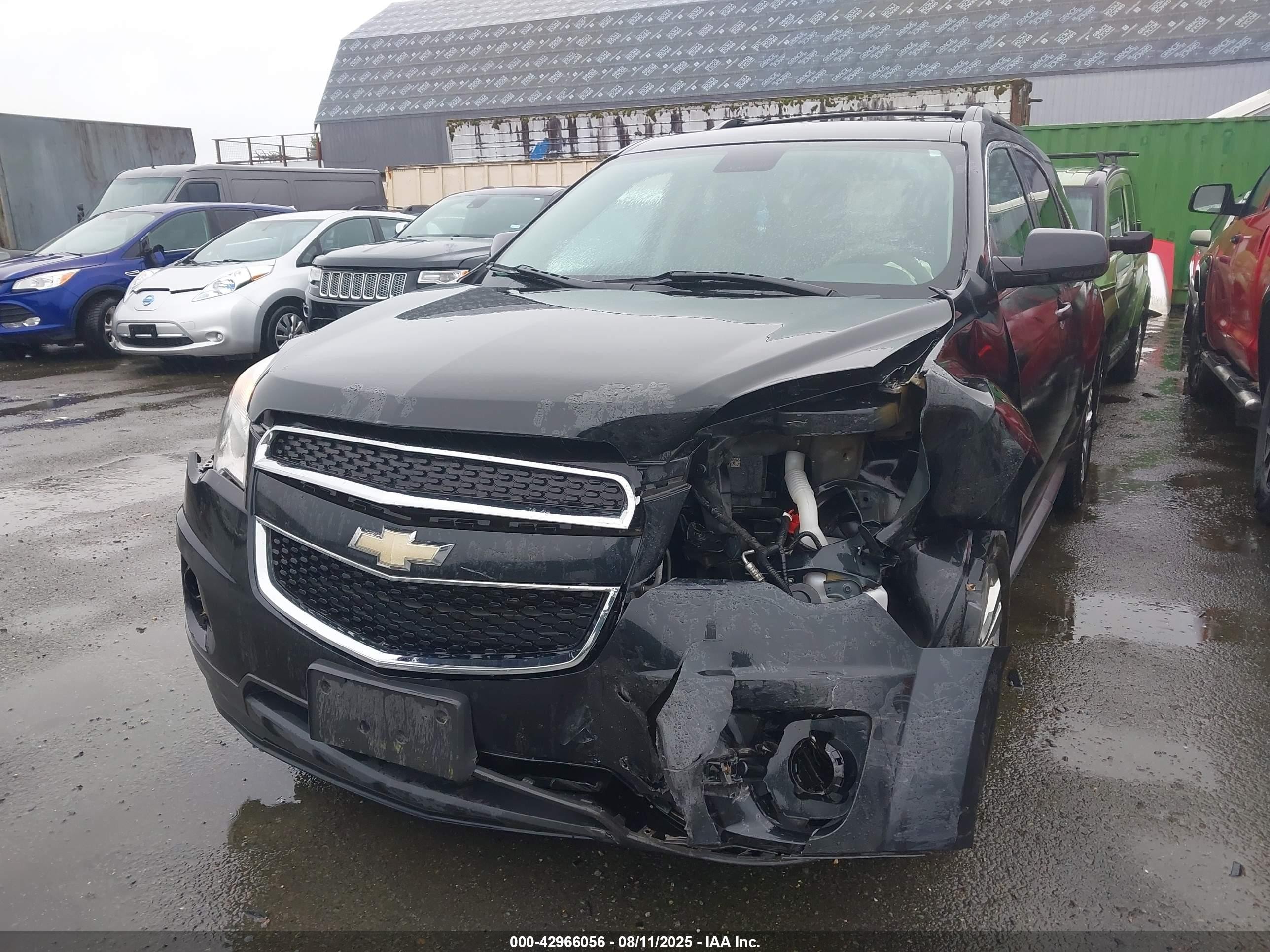 2013 Chevrolet Equinox 1lt Black vin: 2GNALDEK2D6312449