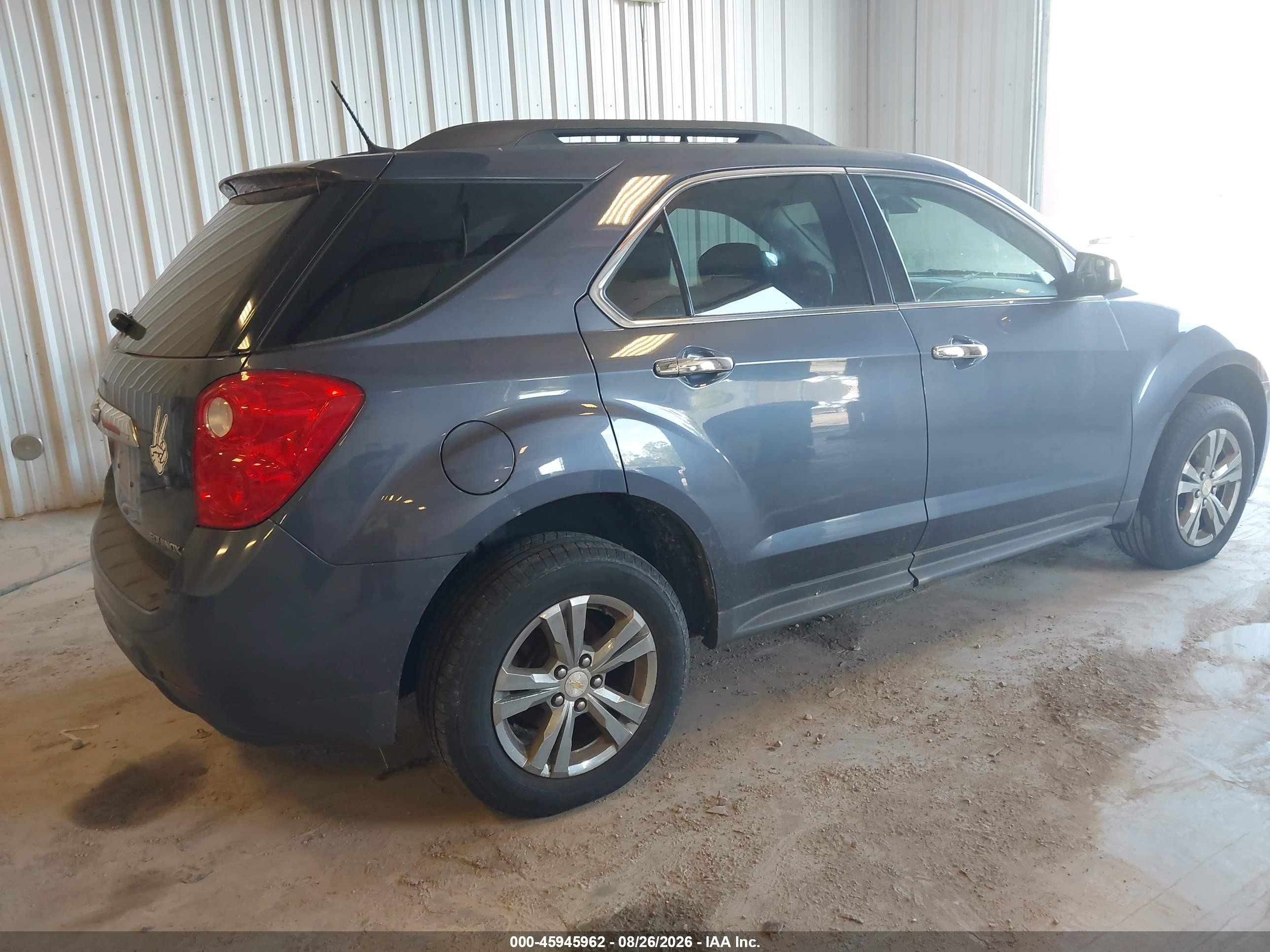 2013 Chevrolet Equinox 1lt Blue vin: 2GNALDEK2D6318672
