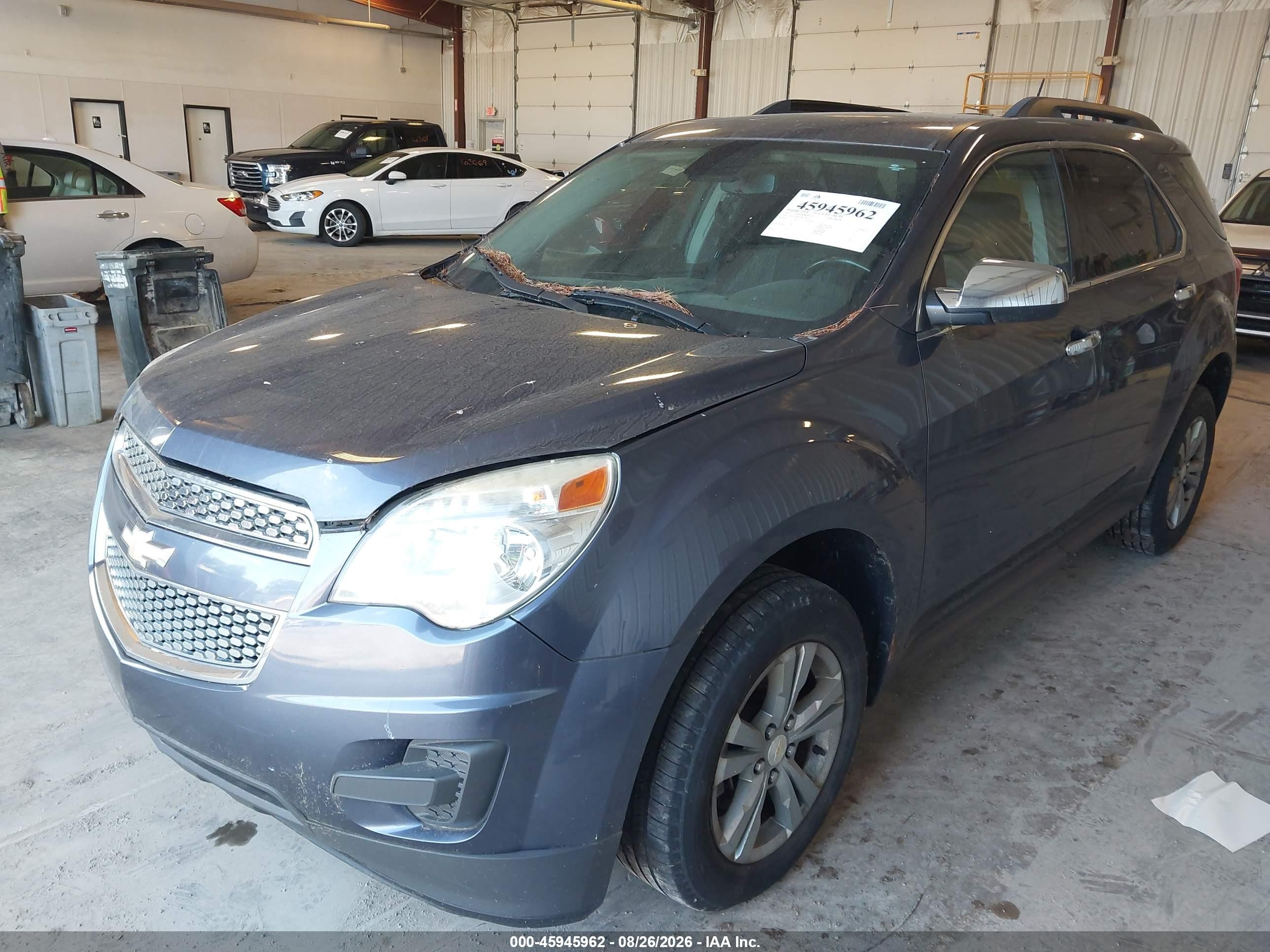 2013 Chevrolet Equinox 1lt Blue vin: 2GNALDEK2D6318672