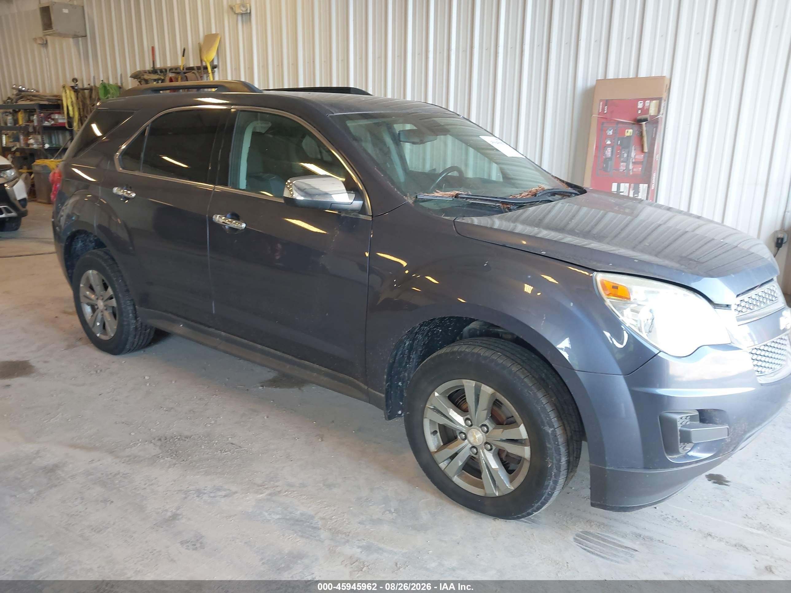 2013 Chevrolet Equinox 1lt Blue vin: 2GNALDEK2D6318672