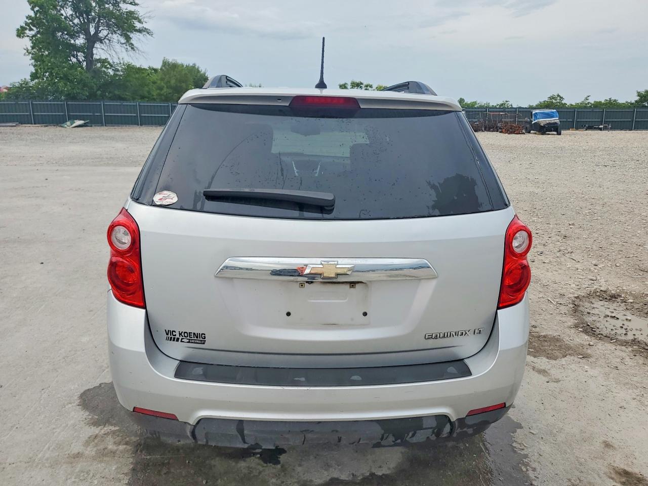 2013 Chevrolet Equinox Lt Silver vin: 2GNALDEK2D6319157