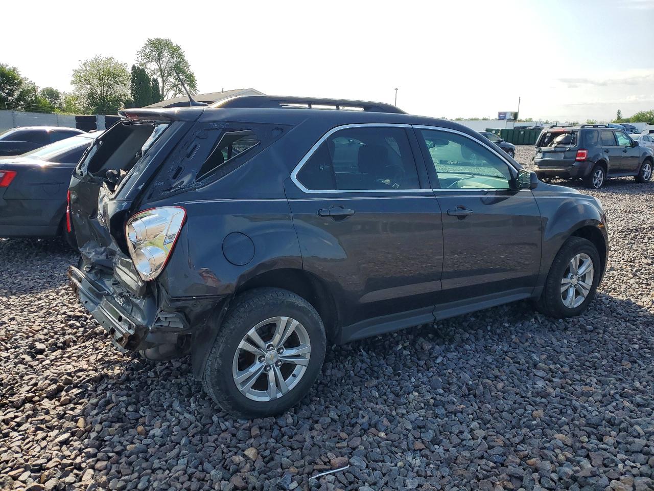 2013 Chevrolet Equinox Lt Gray vin: 2GNALDEK2D6319305