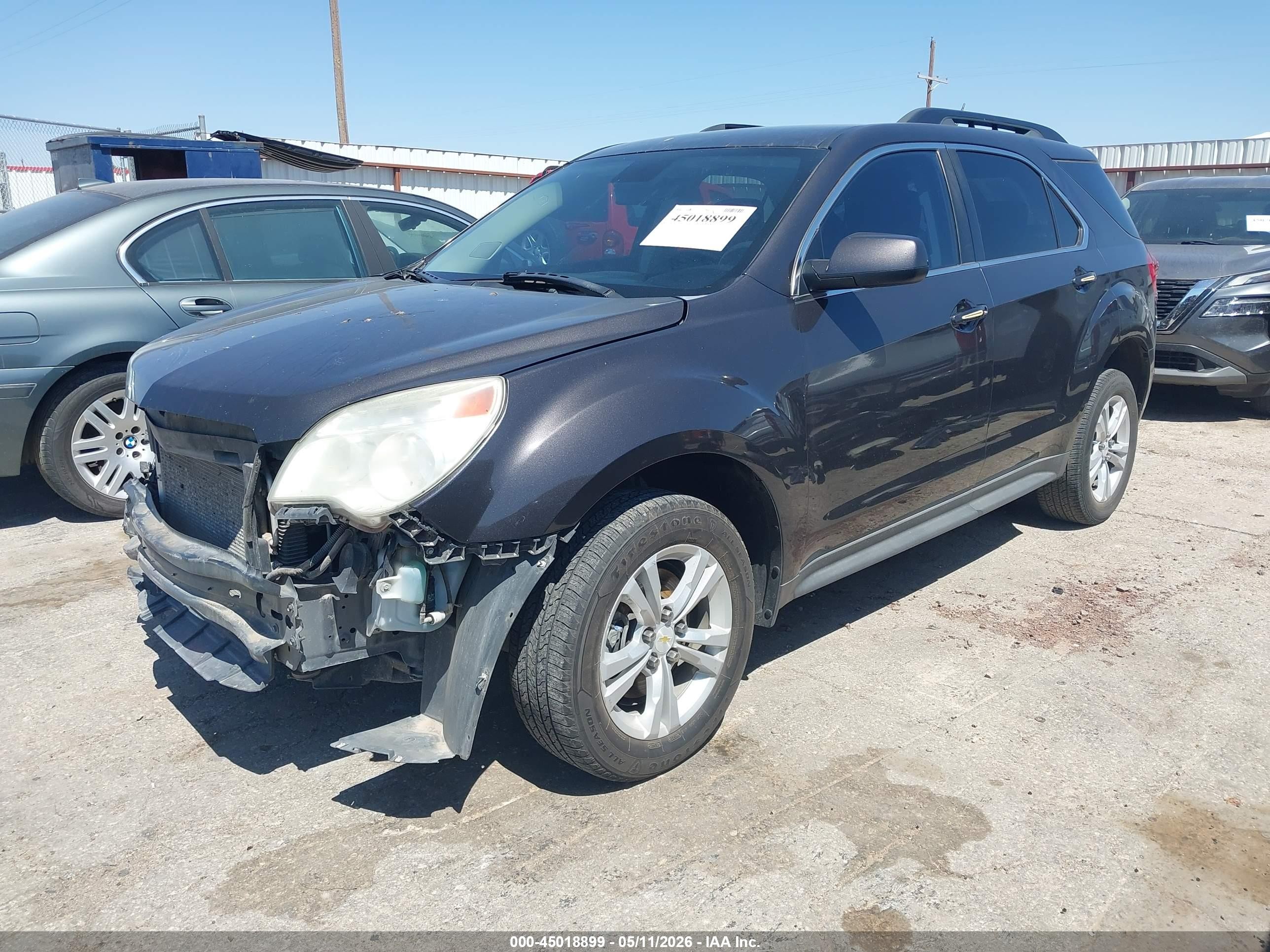 2013 Chevrolet Equinox 1lt Gray vin: 2GNALDEK2D6406377