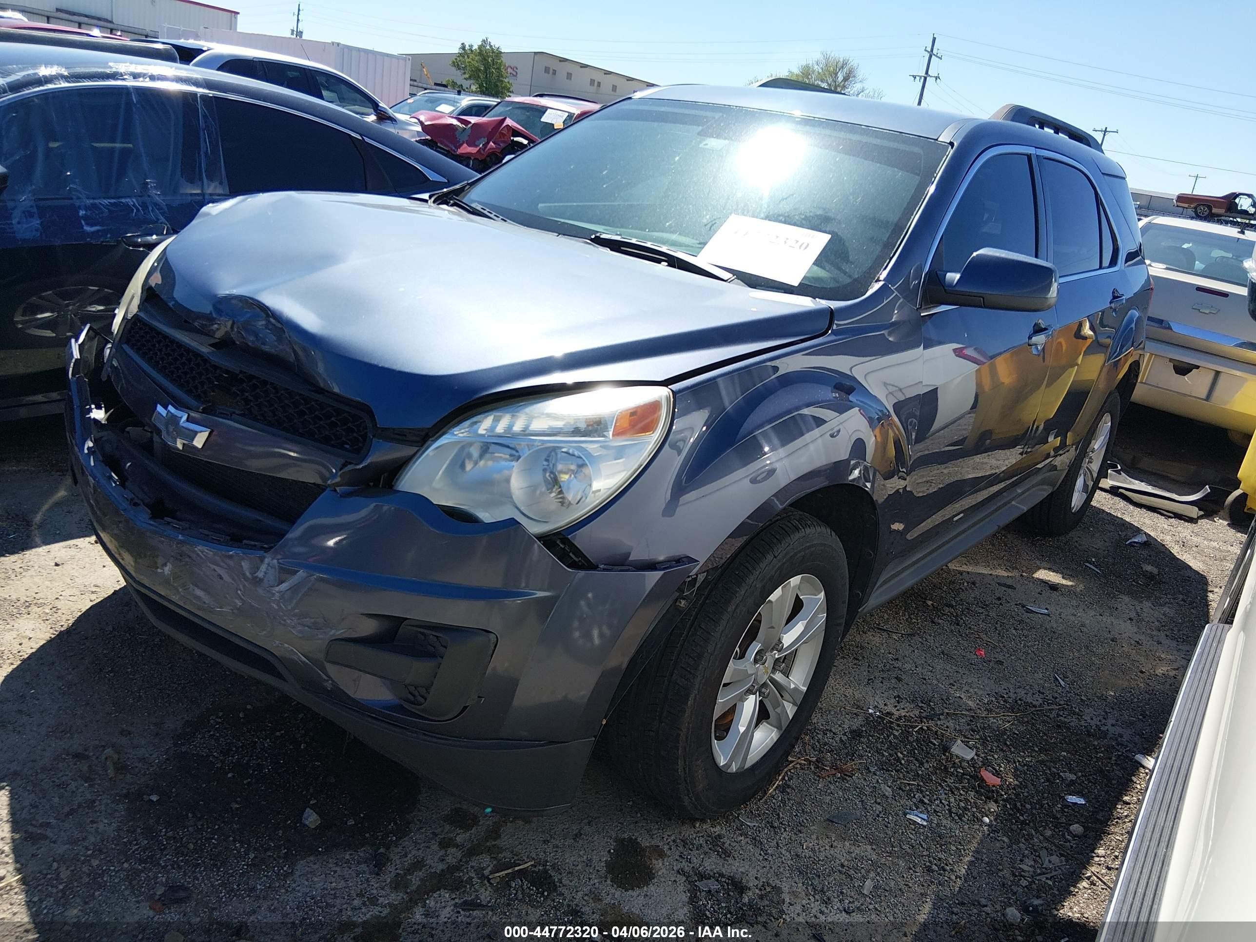 2013 Chevrolet Equinox 1lt Серый vin: 2GNALDEK2D6428346