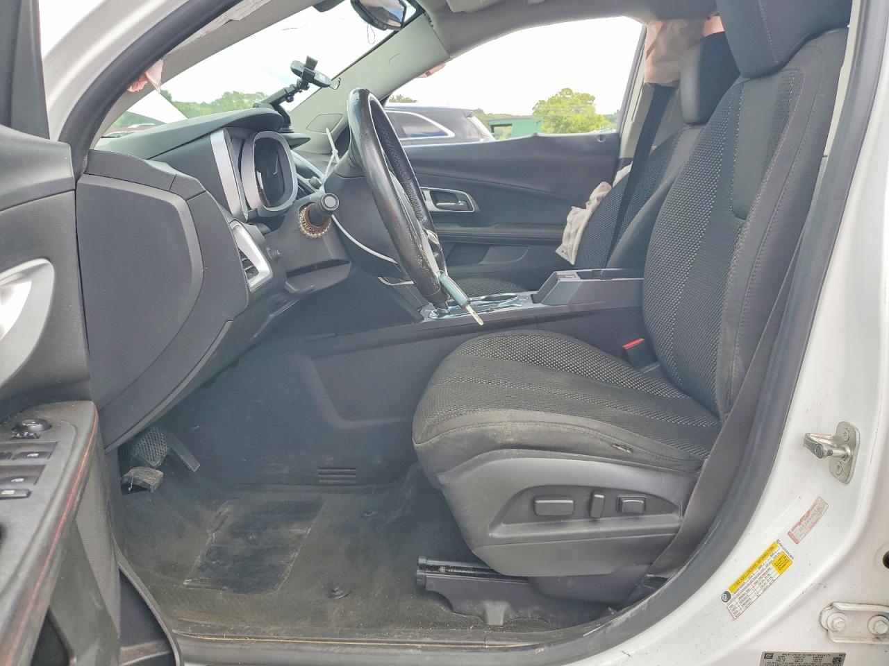 2013 Chevrolet Equinox Lt White vin: 2GNALDEK2D6429819