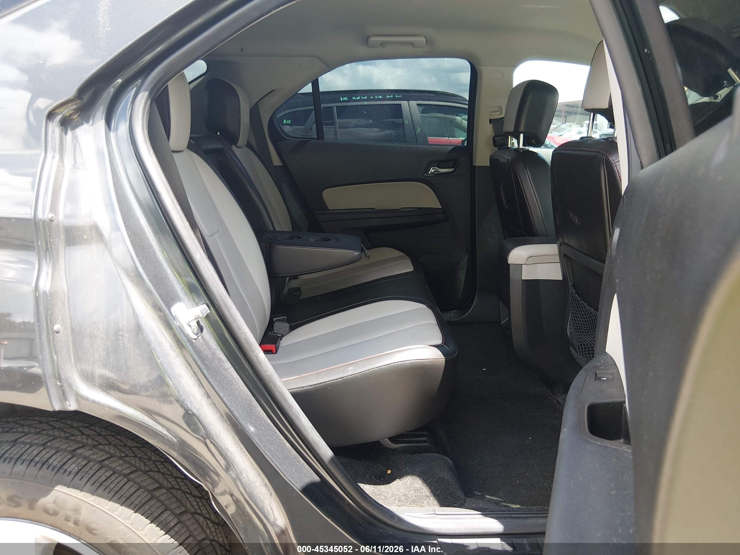 2014 Chevrolet Equinox Ltz Gray vin: 2GNALDEK2E6223112
