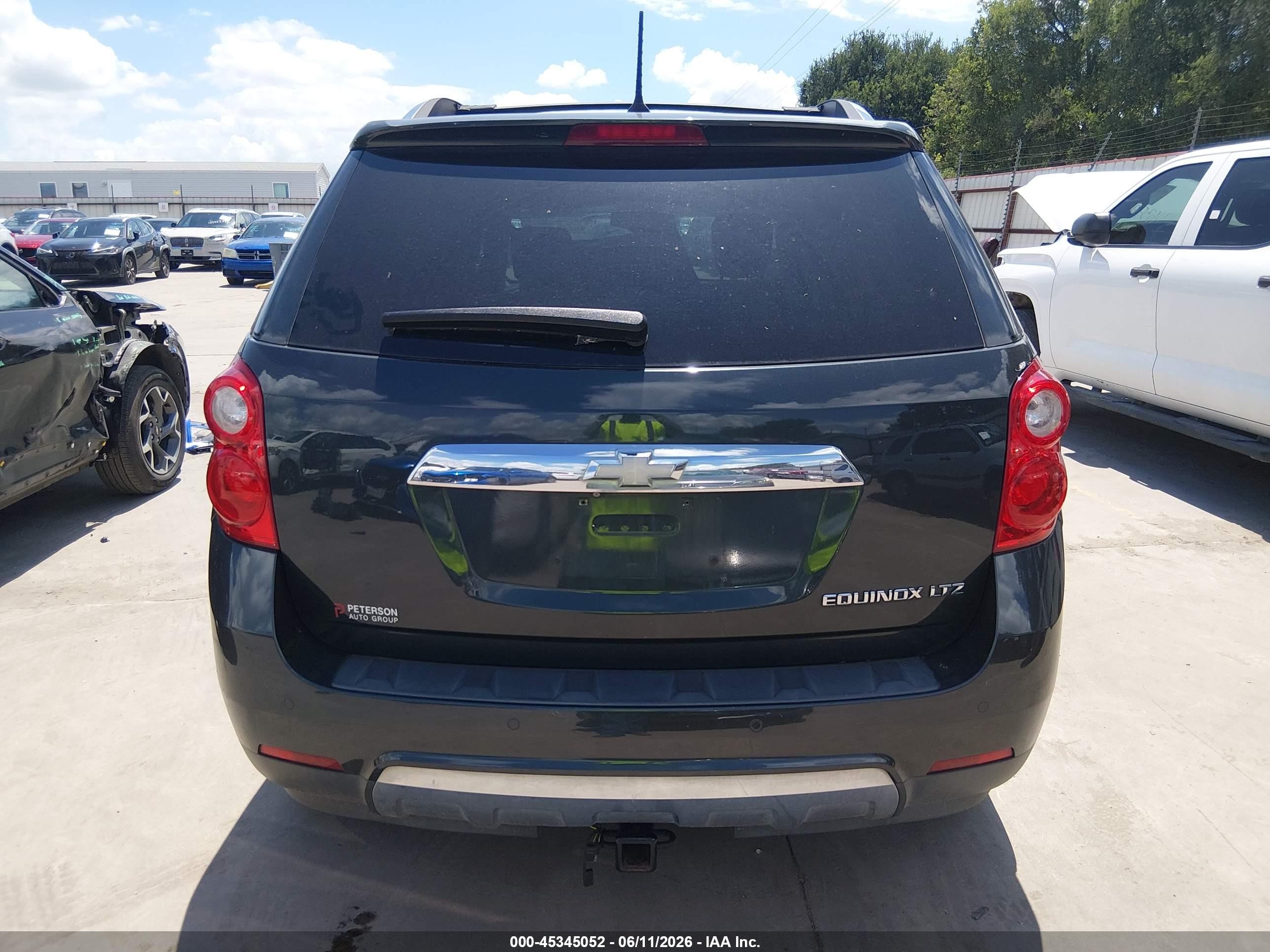 2014 Chevrolet Equinox Ltz Gray vin: 2GNALDEK2E6223112