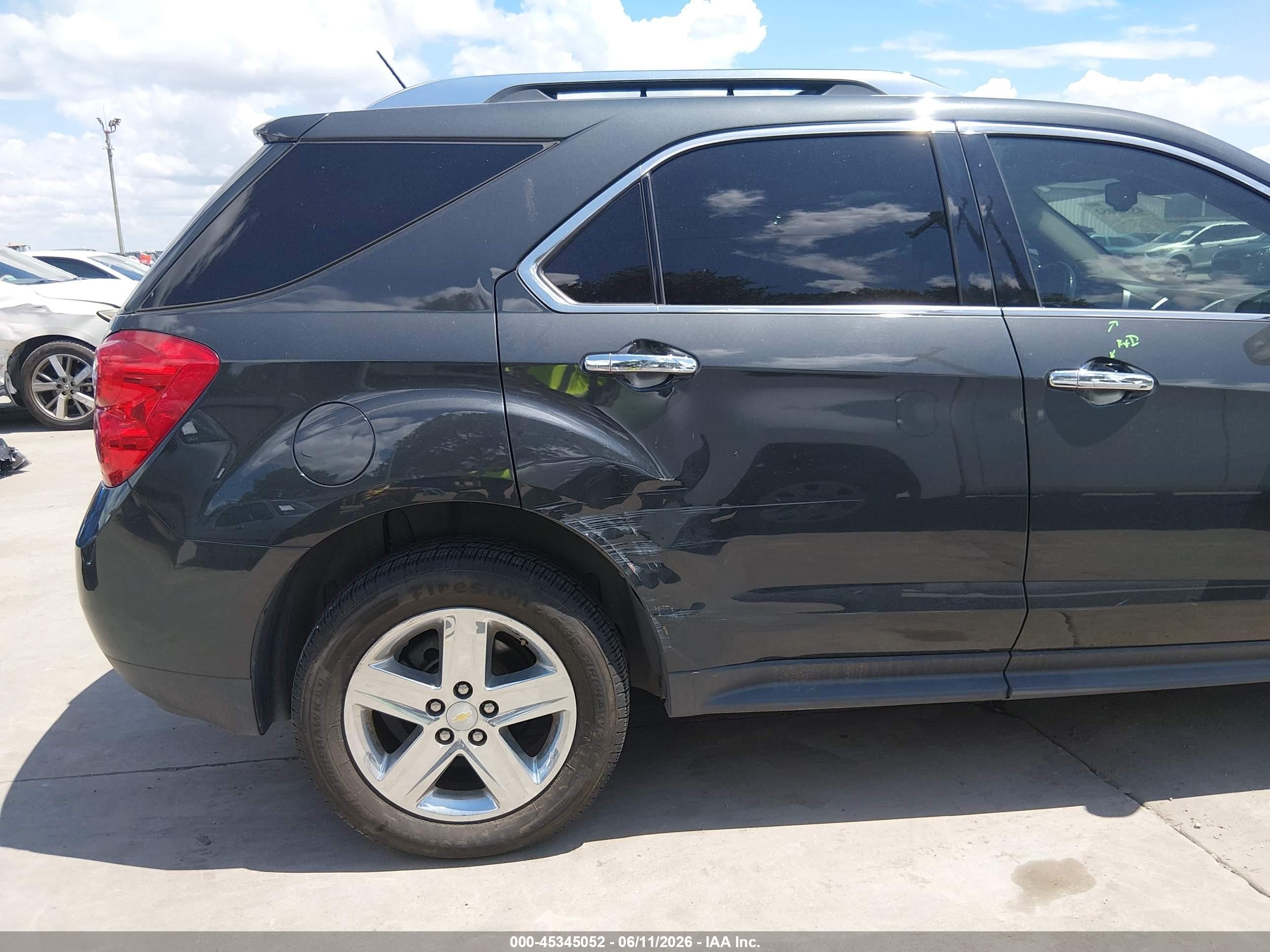 2014 Chevrolet Equinox Ltz Gray vin: 2GNALDEK2E6223112