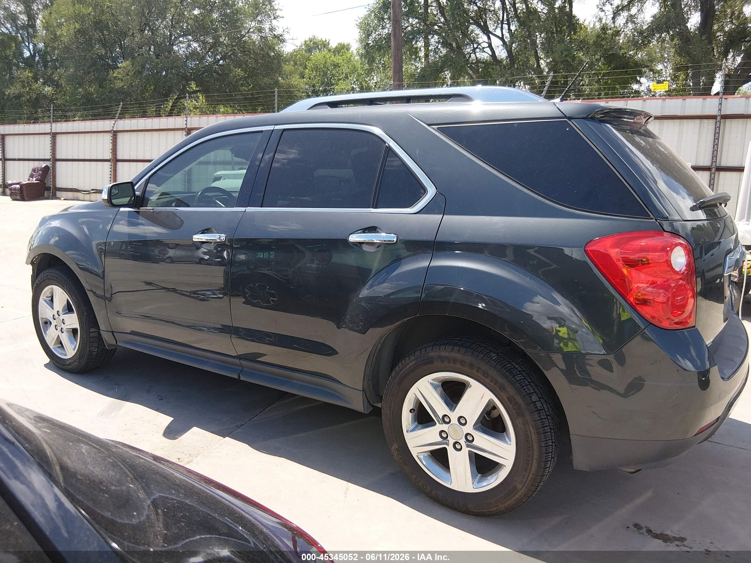 2014 Chevrolet Equinox Ltz Gray vin: 2GNALDEK2E6223112