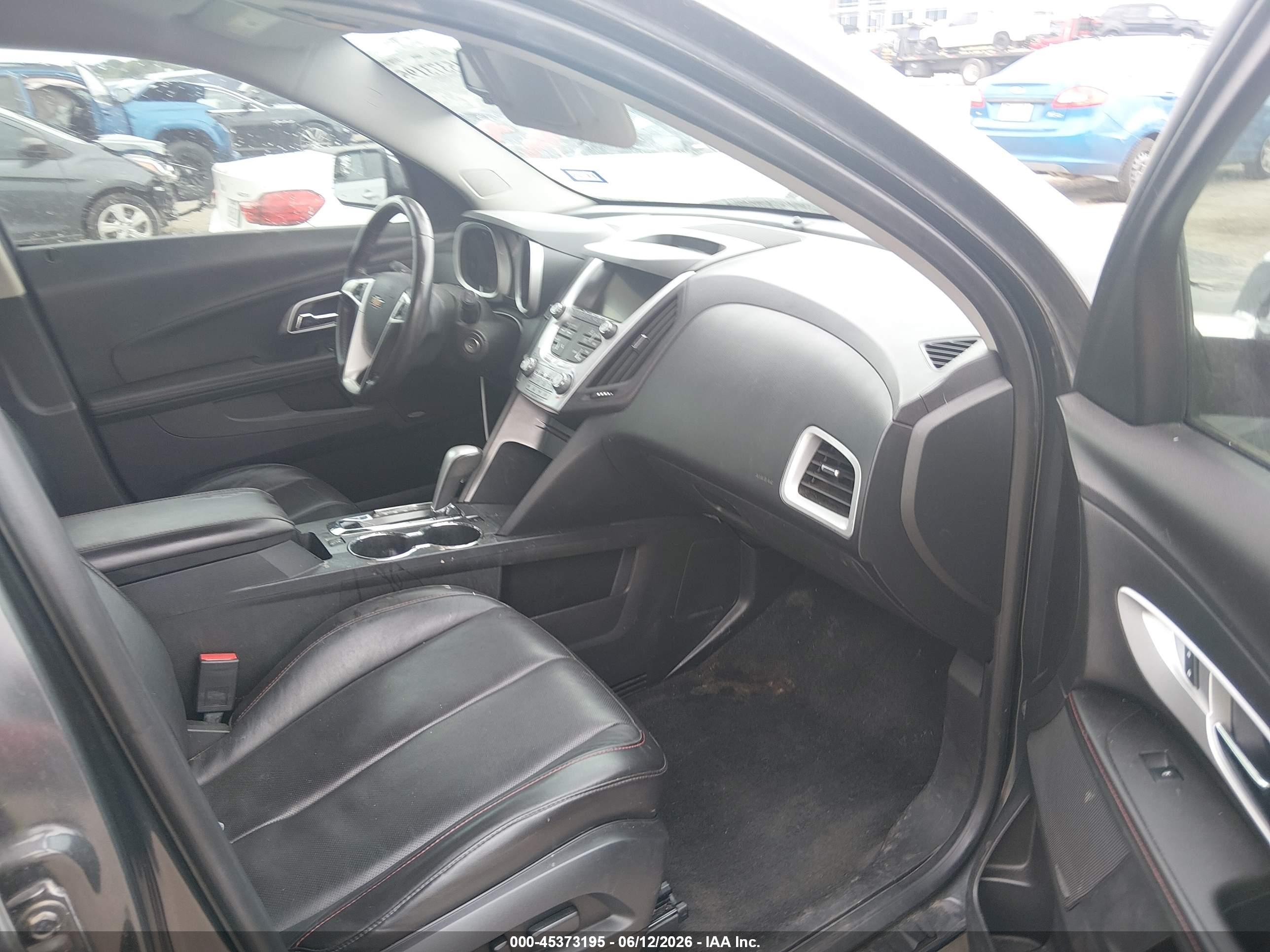 2014 Chevrolet Equinox Ltz Gray vin: 2GNALDEK2E6348031