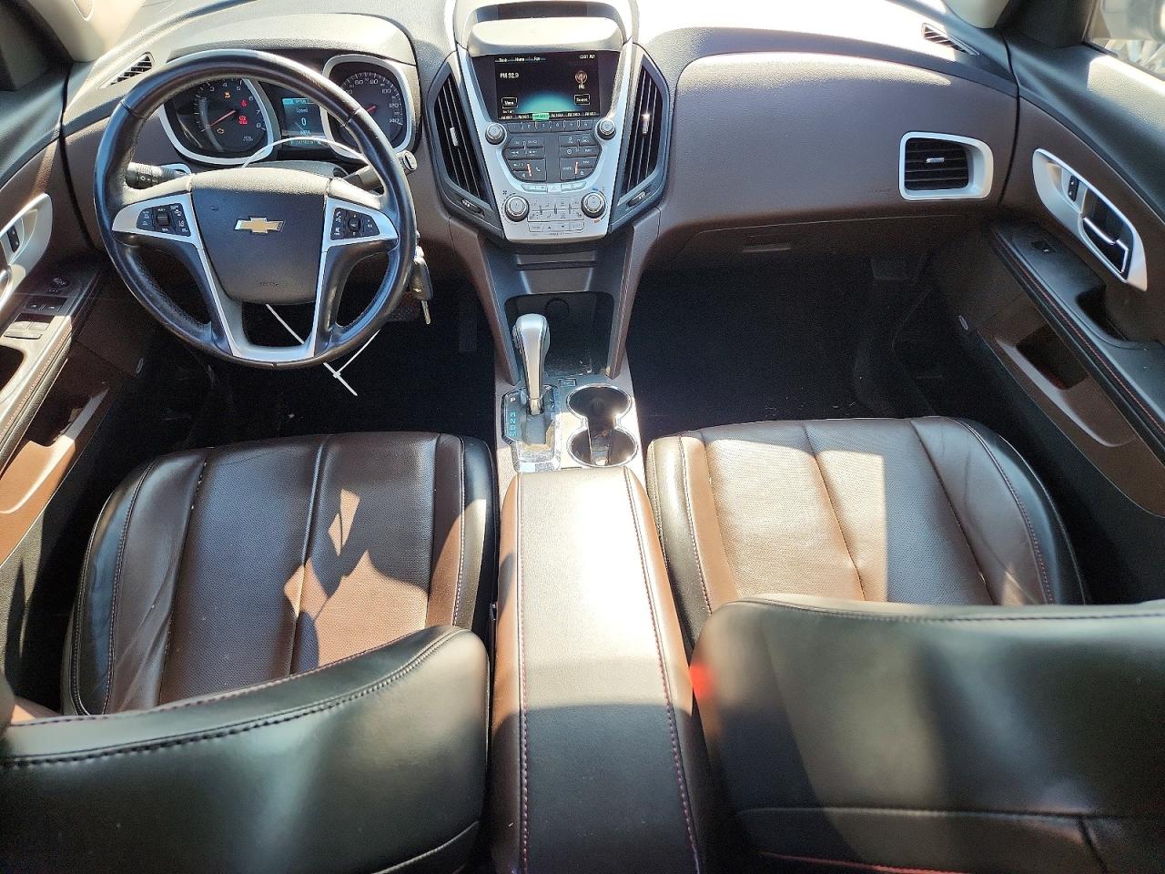 2015 Chevrolet Equinox Ltz White vin: 2GNALDEK2F6273753