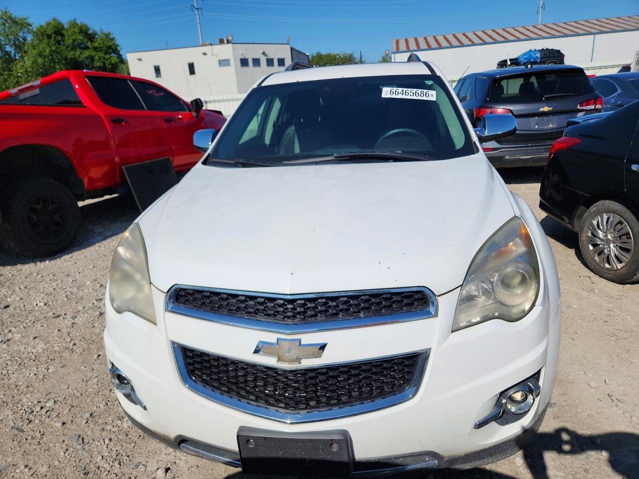 2015 Chevrolet Equinox Ltz White vin: 2GNALDEK2F6273753