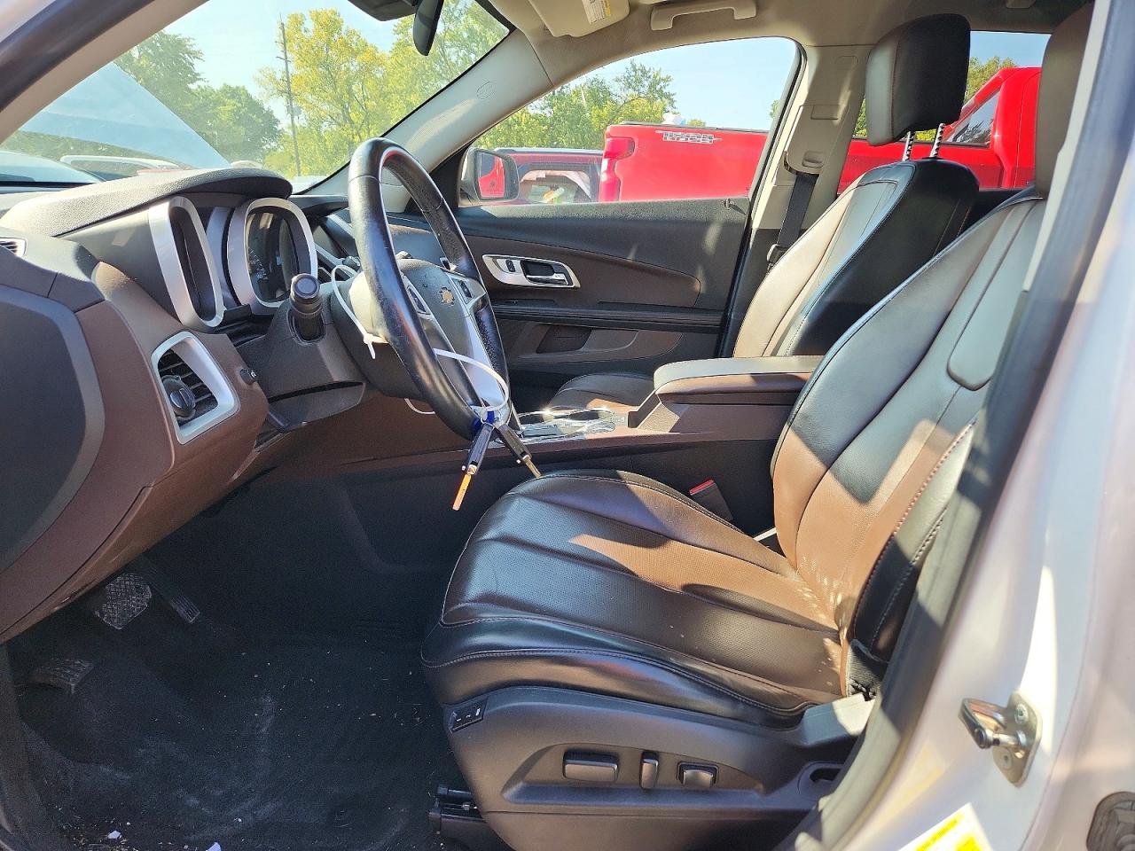 2015 Chevrolet Equinox Ltz White vin: 2GNALDEK2F6273753