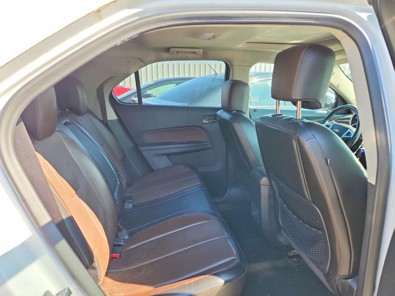 2015 Chevrolet Equinox Ltz White vin: 2GNALDEK2F6273753