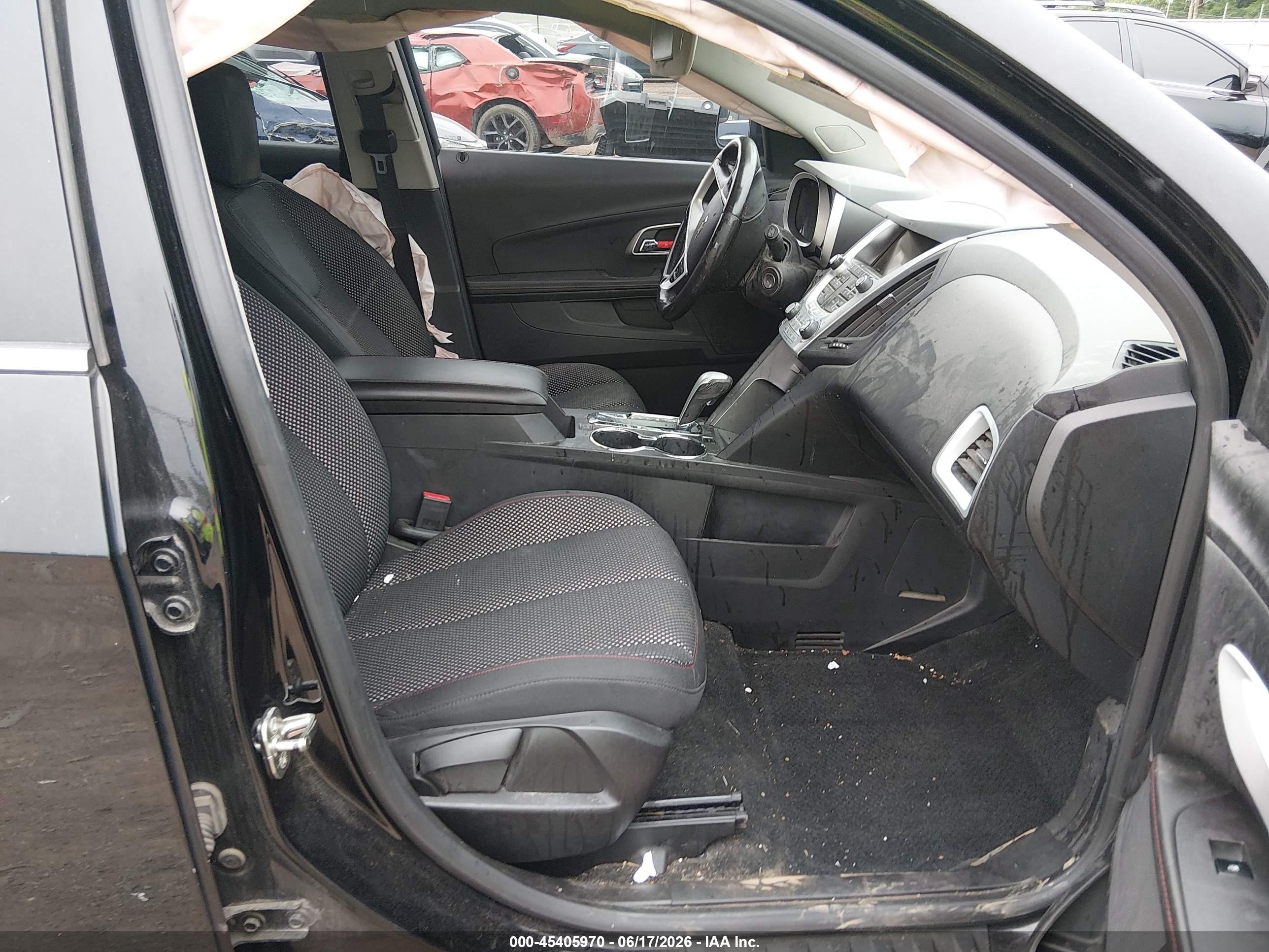 2012 Chevrolet Equinox 1lt Black vin: 2GNALDEK3C1133753