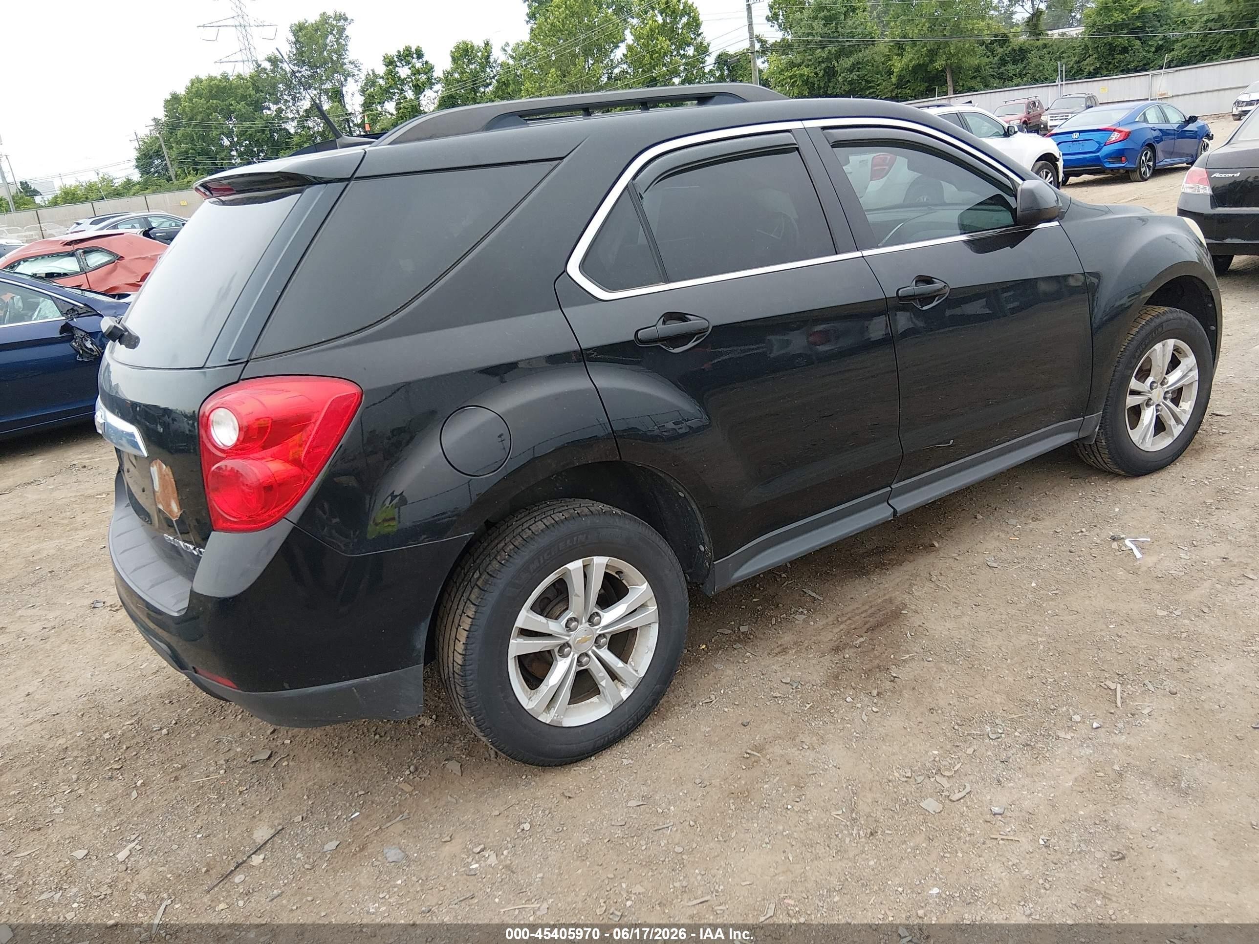 2012 Chevrolet Equinox 1lt Black vin: 2GNALDEK3C1133753