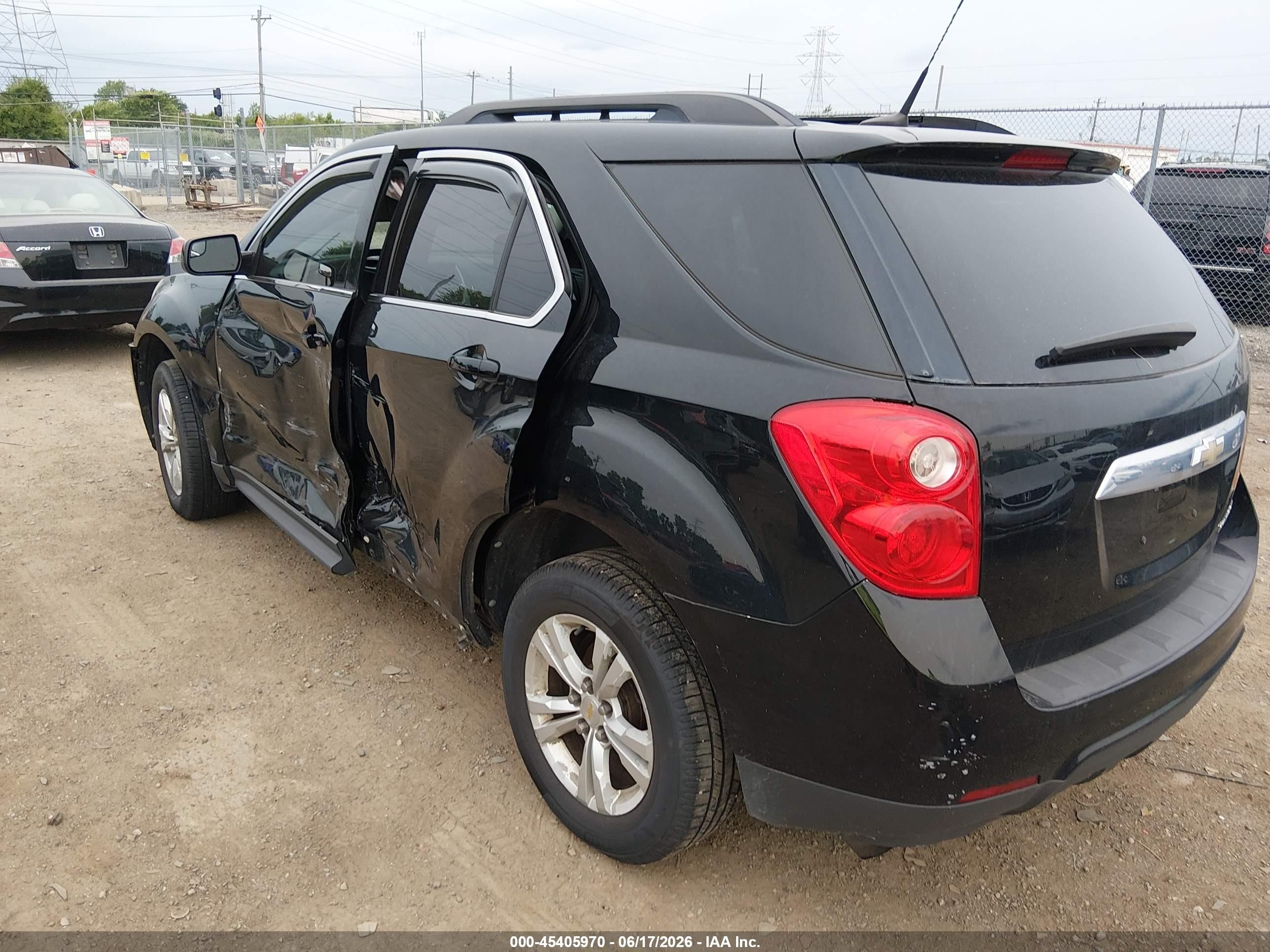 2012 Chevrolet Equinox 1lt Black vin: 2GNALDEK3C1133753