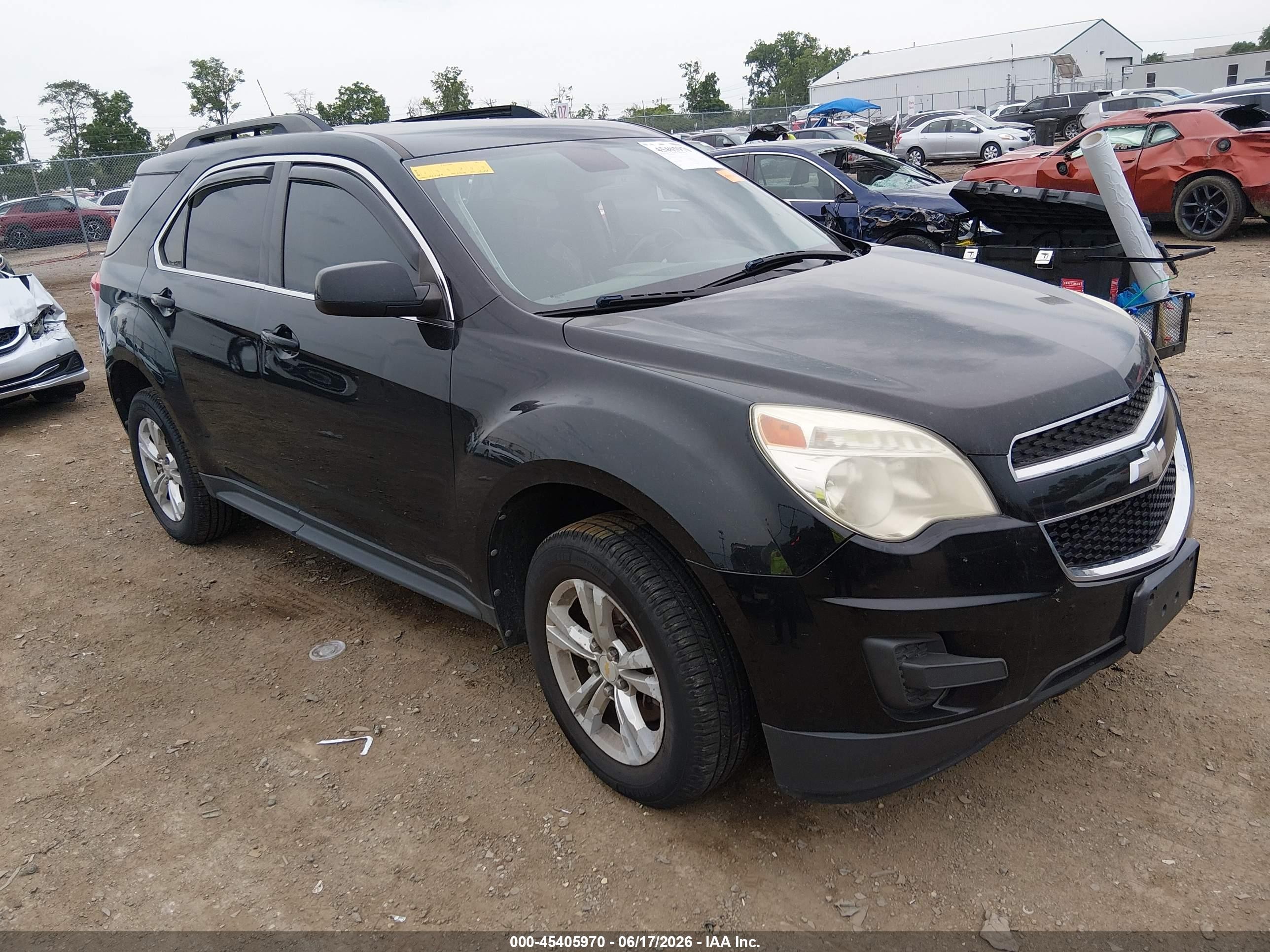 2012 Chevrolet Equinox 1lt Black vin: 2GNALDEK3C1133753