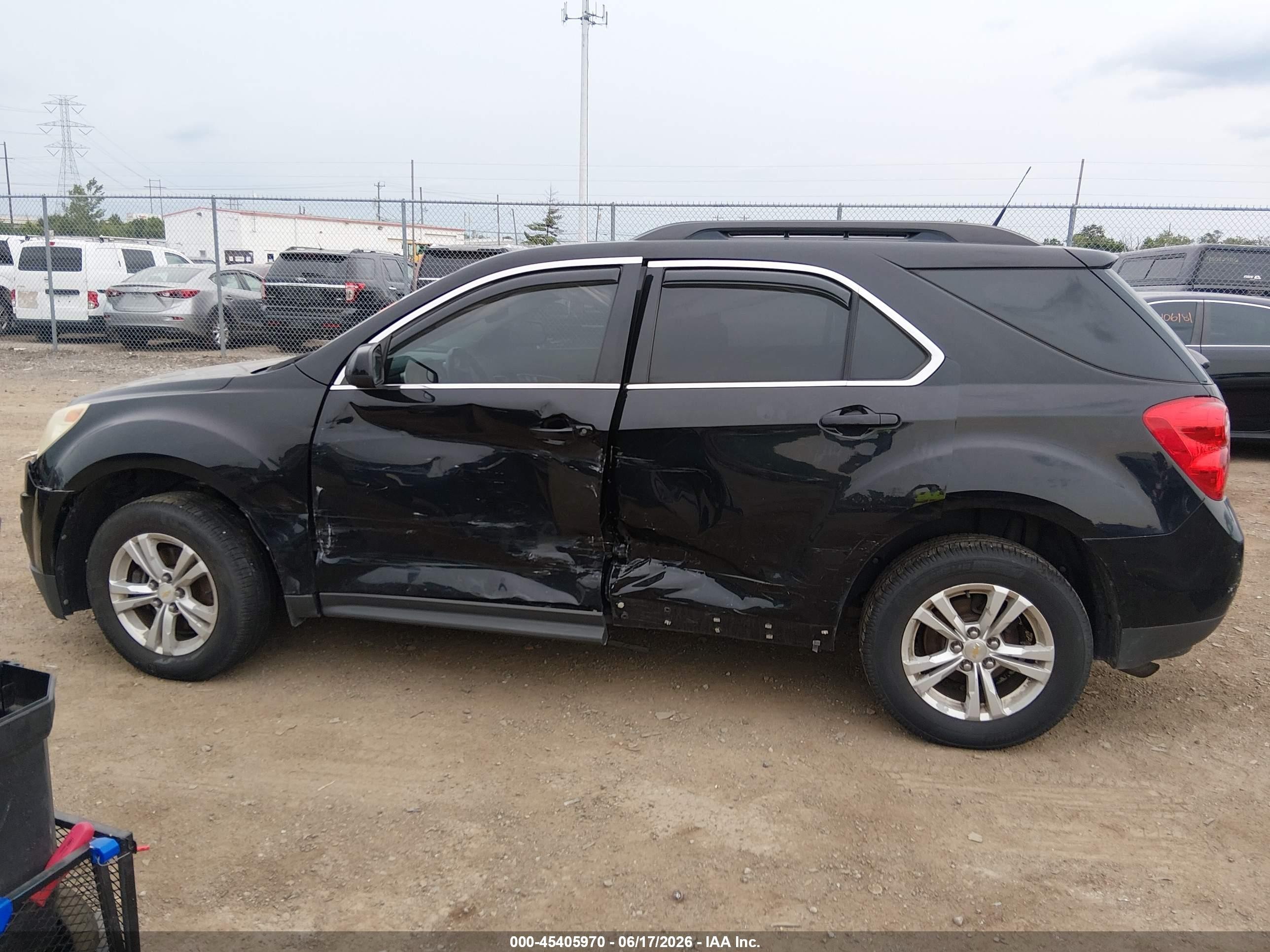 2012 Chevrolet Equinox 1lt Black vin: 2GNALDEK3C1133753