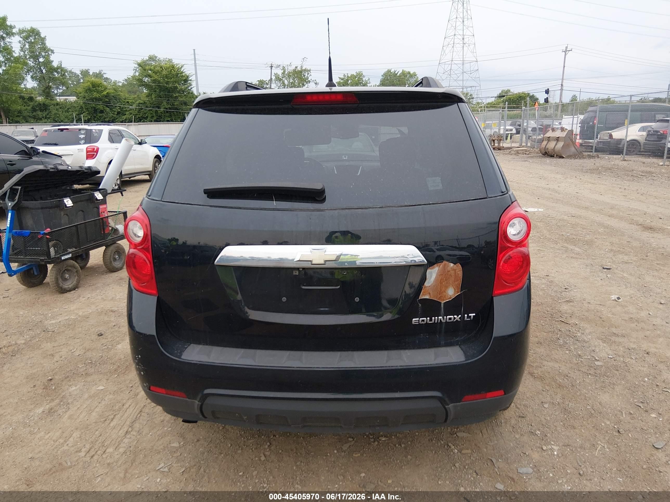 2012 Chevrolet Equinox 1lt Black vin: 2GNALDEK3C1133753