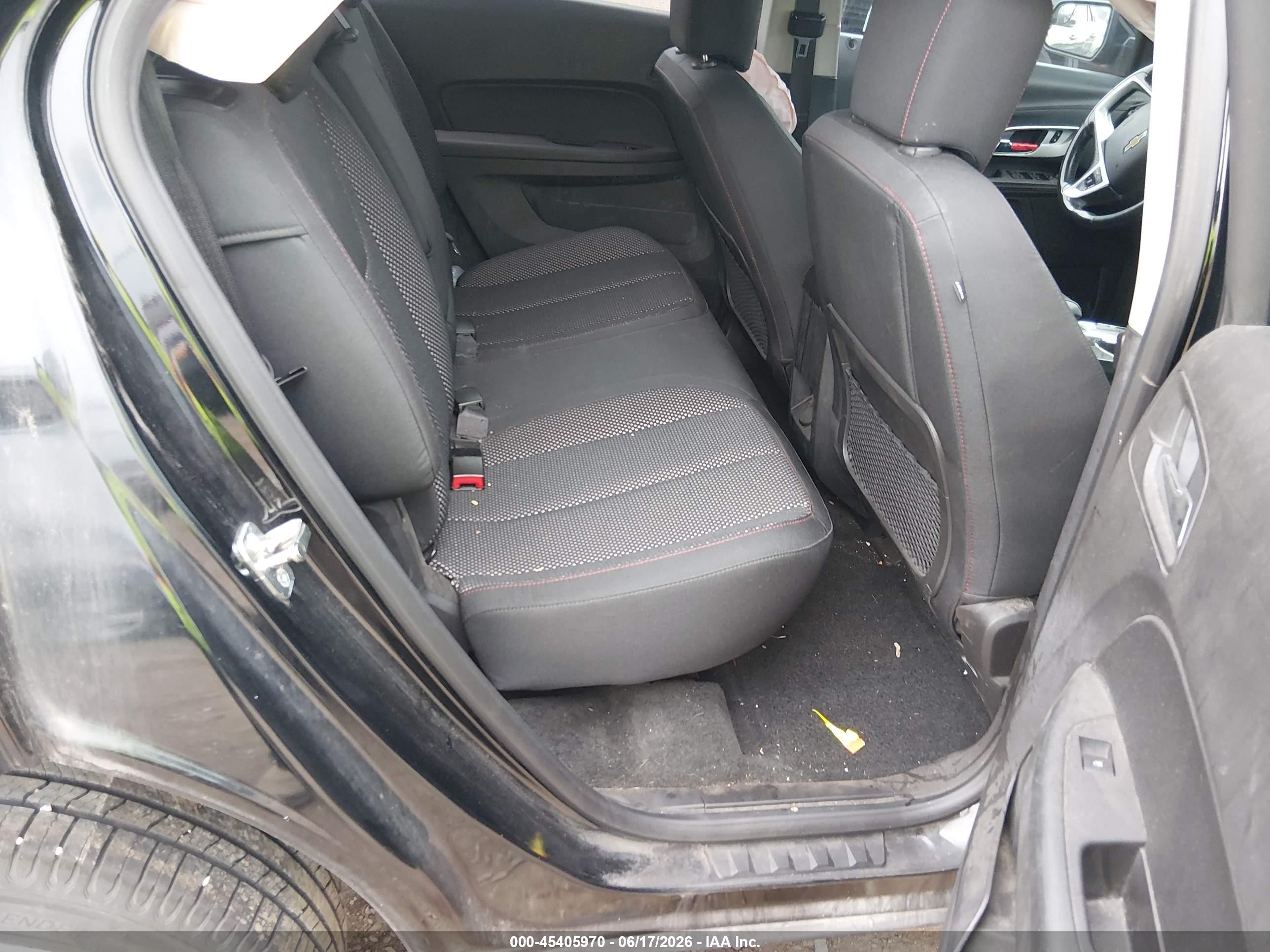 2012 Chevrolet Equinox 1lt Black vin: 2GNALDEK3C1133753