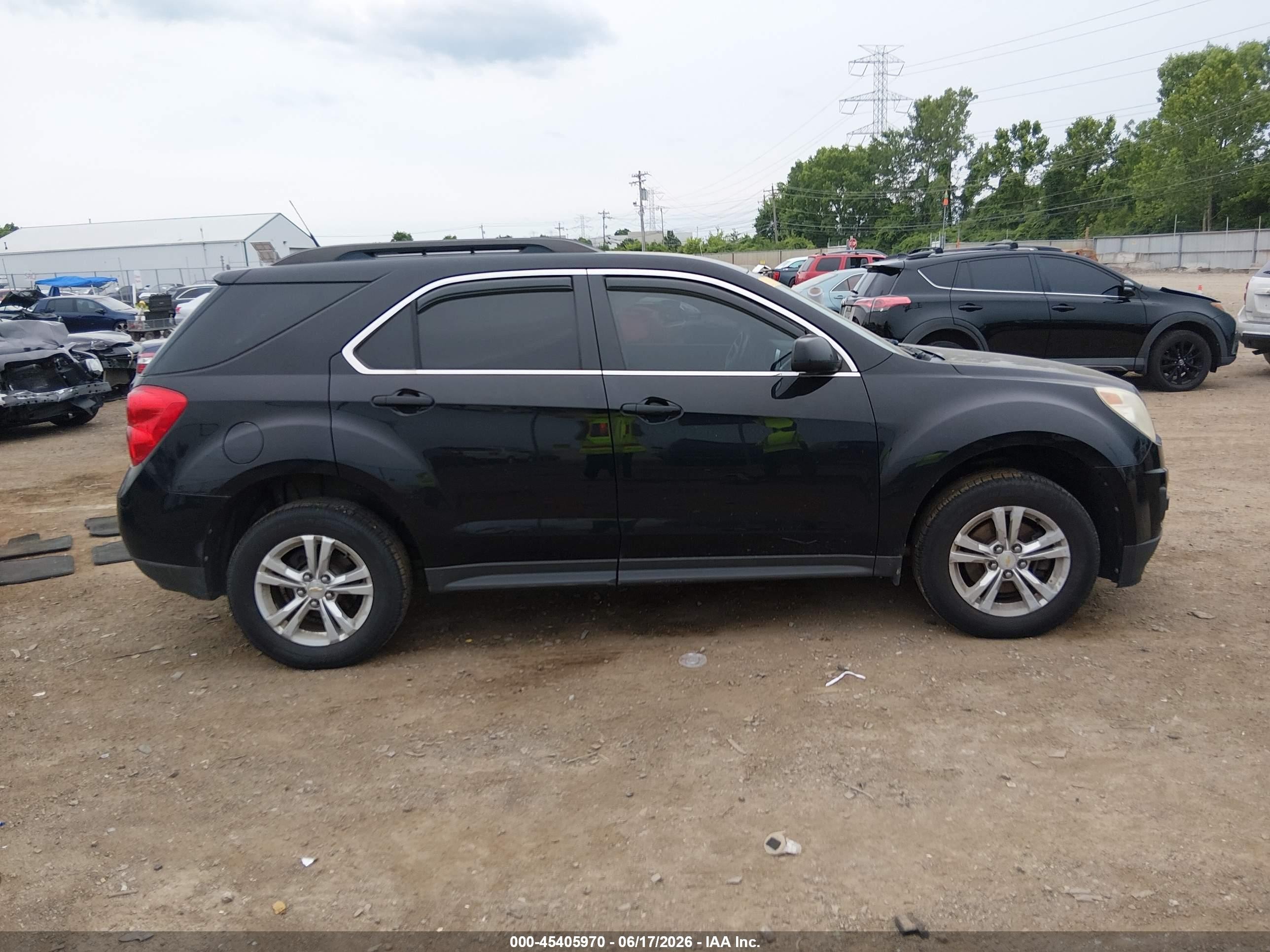 2012 Chevrolet Equinox 1lt Black vin: 2GNALDEK3C1133753