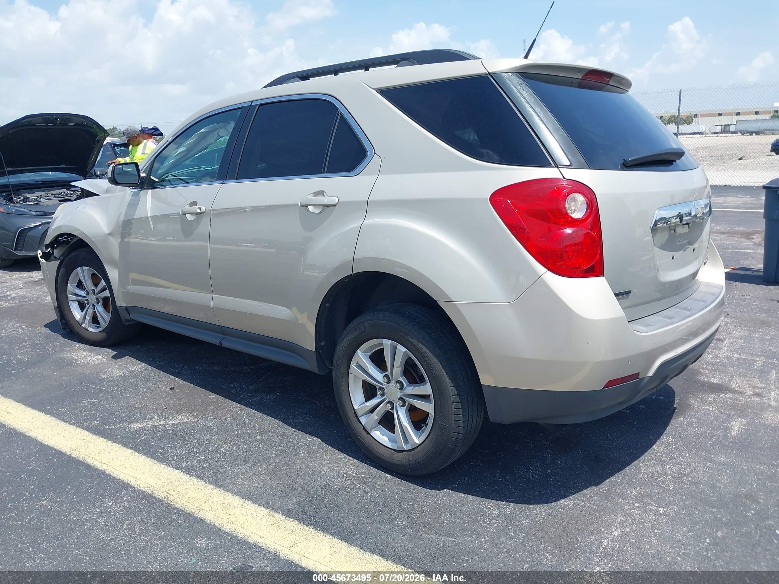 2012 Chevrolet Equinox Lt W/1lt Gold vin: 2GNALDEK3C1208869