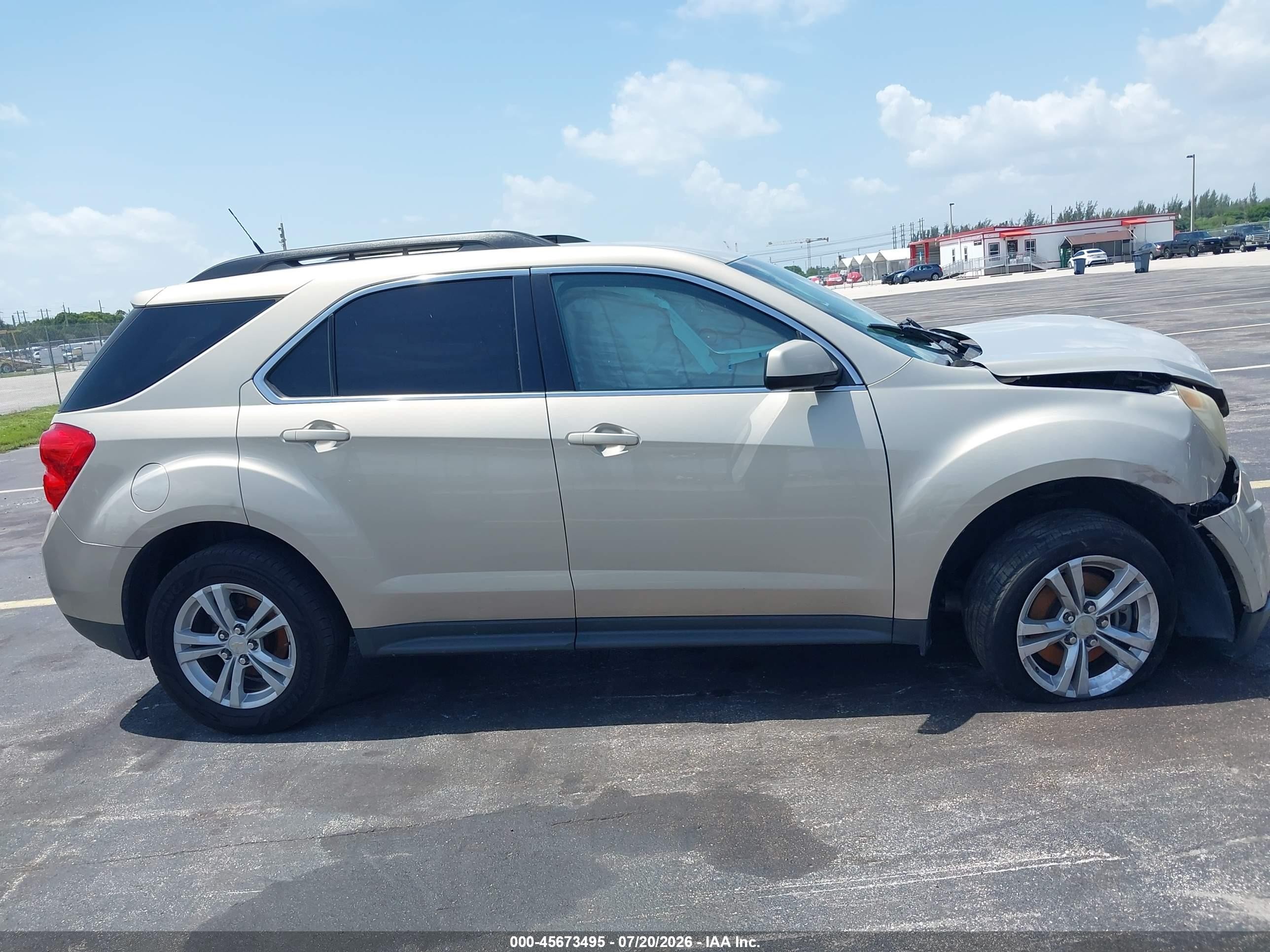 2012 Chevrolet Equinox Lt W/1lt Gold vin: 2GNALDEK3C1208869