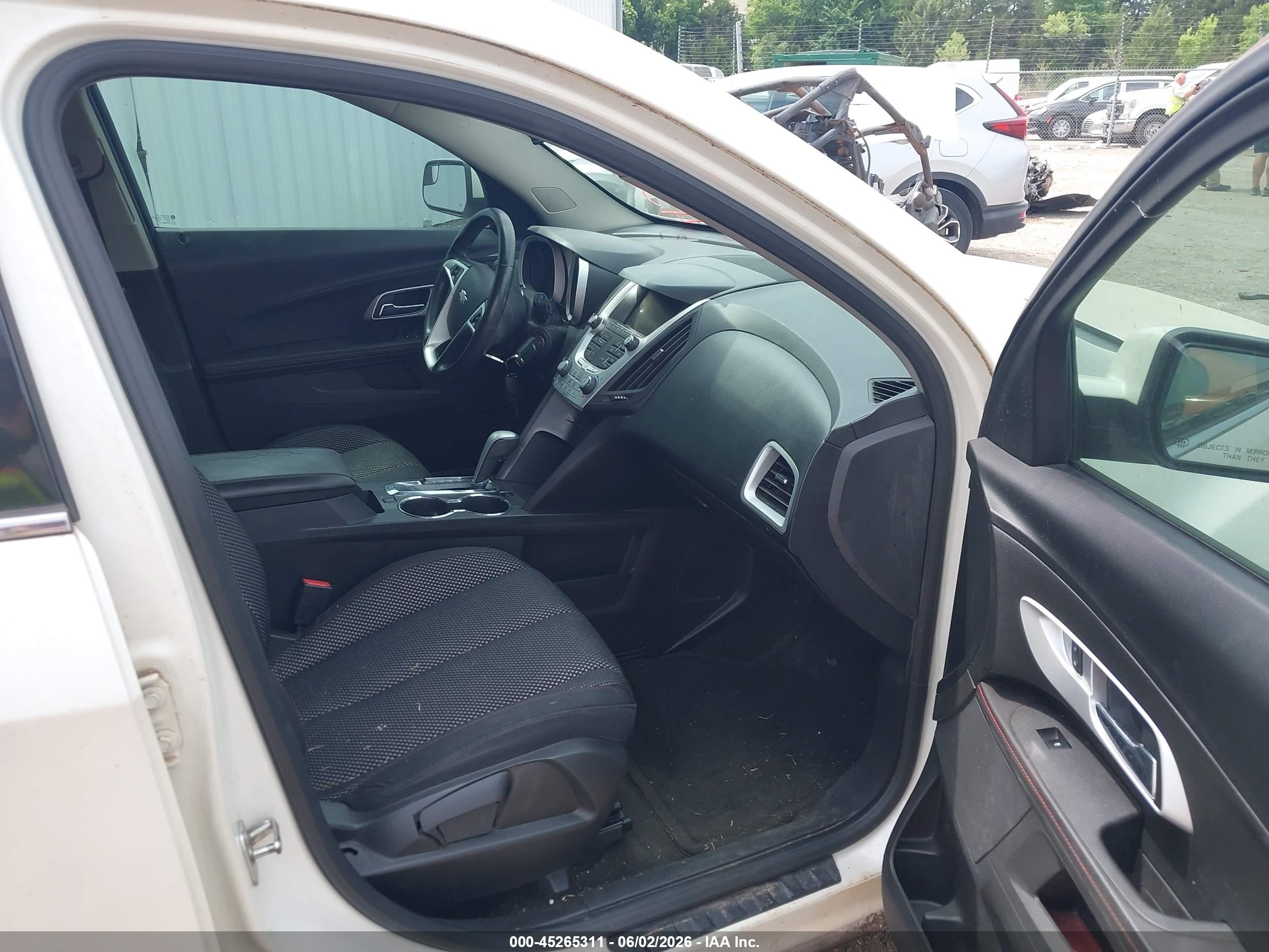 2012 Chevrolet Equinox 1lt White vin: 2GNALDEK3C1303481