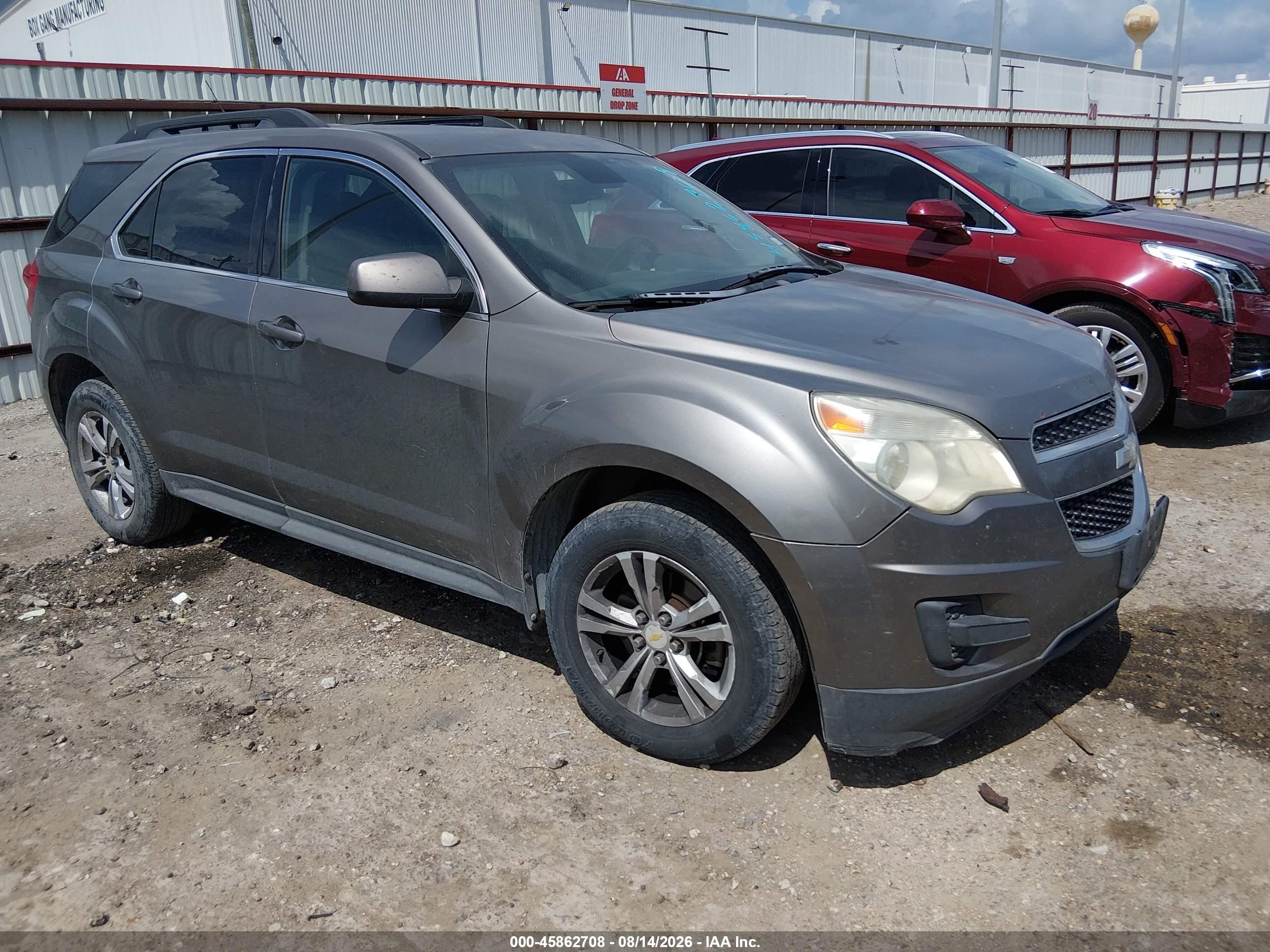 2012 Chevrolet Equinox Lt W/1lt Желто-коричневый vin: 2GNALDEK3C6121007