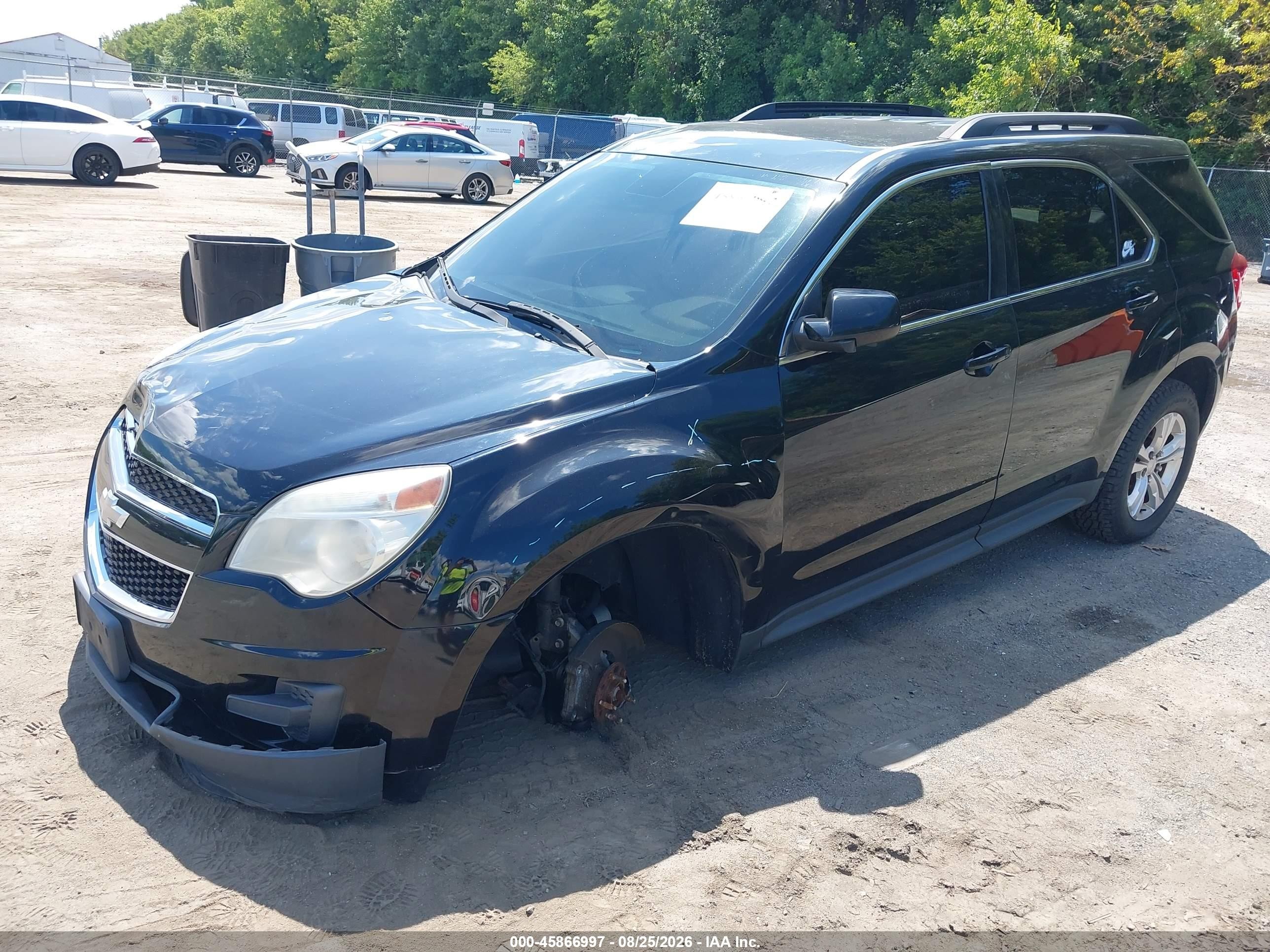2013 Chevrolet Equinox 1lt Black vin: 2GNALDEK3D1269639