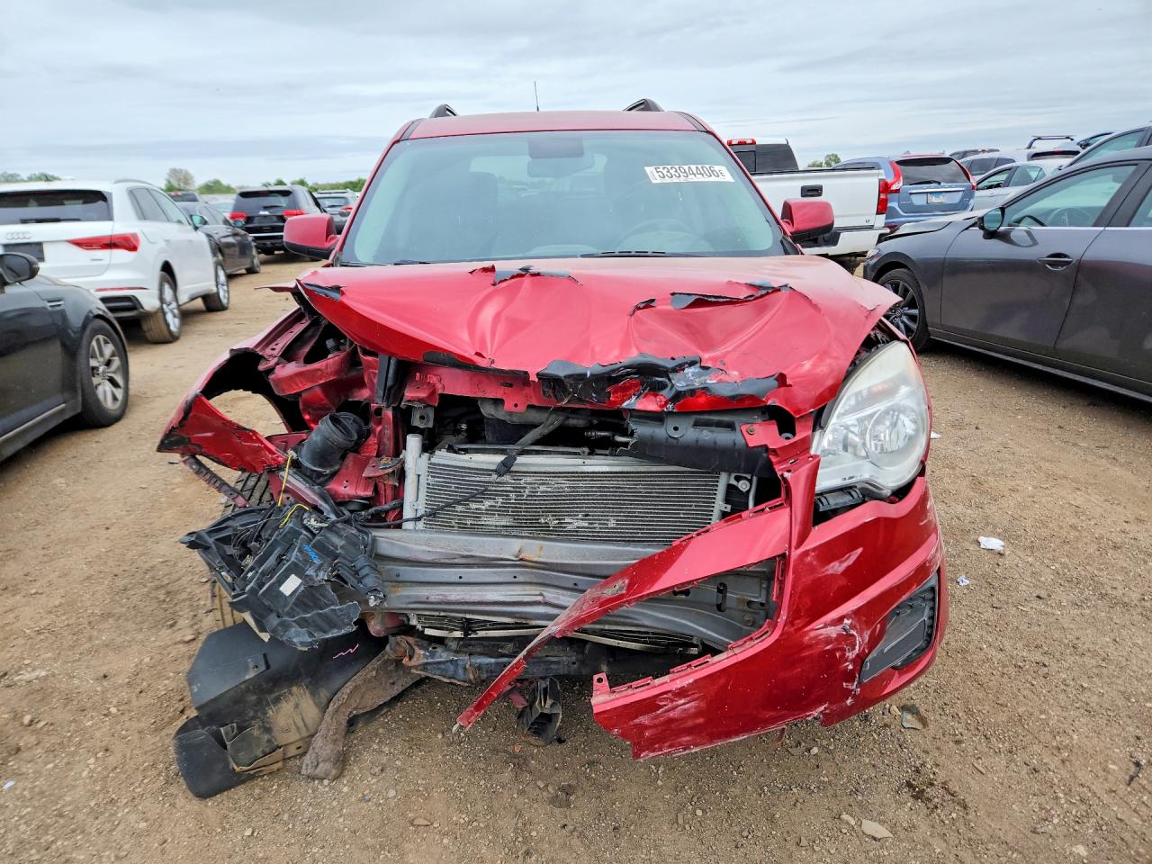 2013 Chevrolet Equinox Lt Red vin: 2GNALDEK3D6106279