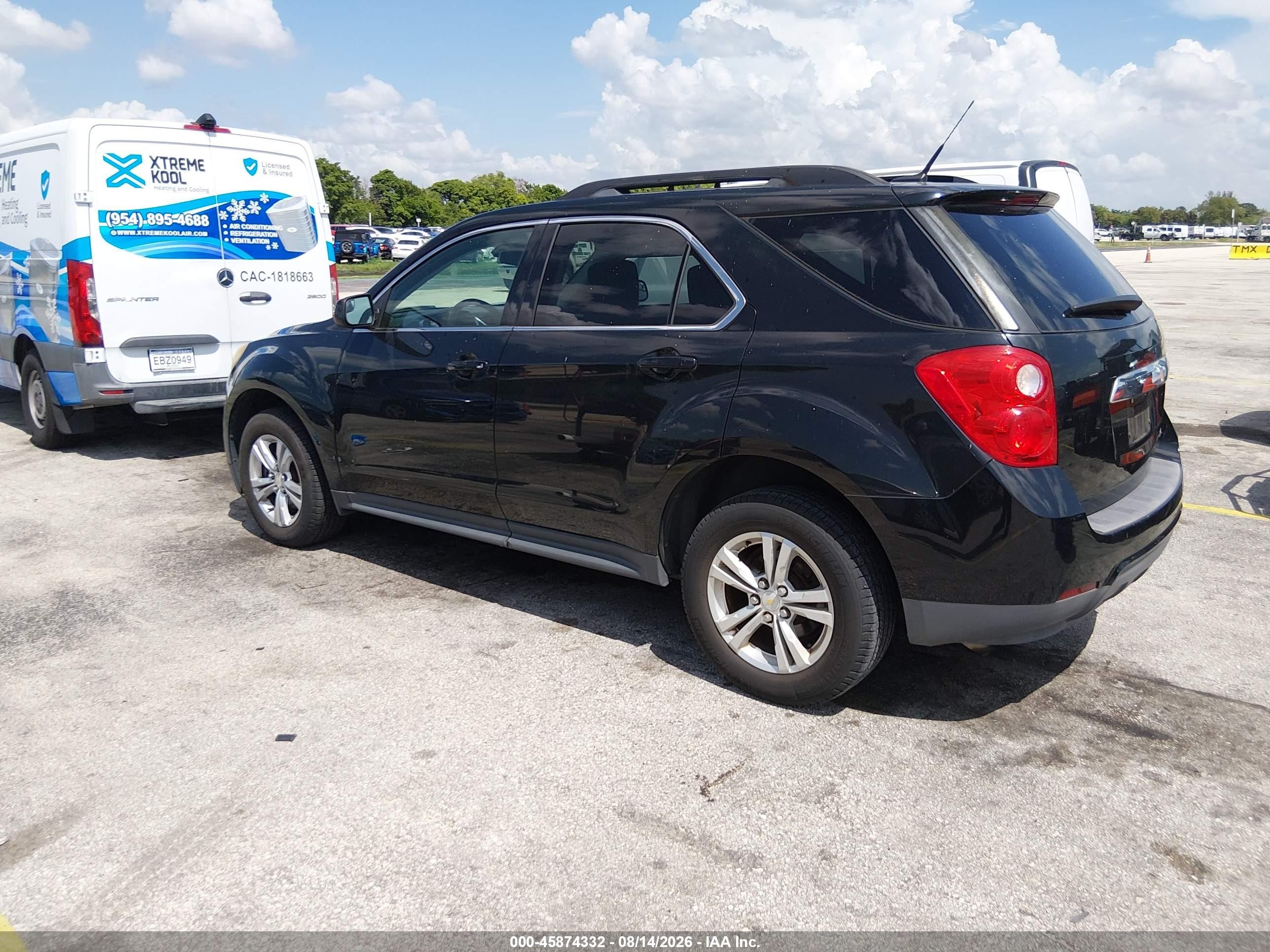 2013 Chevrolet Equinox Lt Черный vin: 2GNALDEK3D6110154