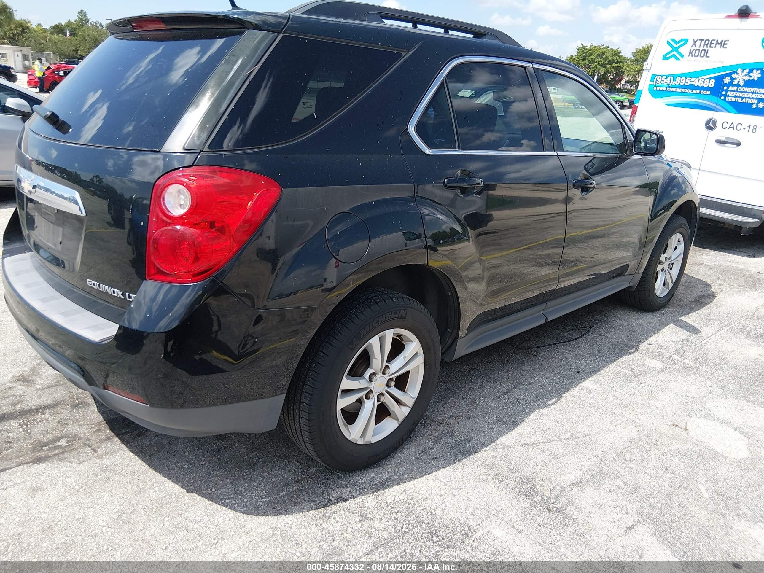 2013 Chevrolet Equinox Lt Черный vin: 2GNALDEK3D6110154
